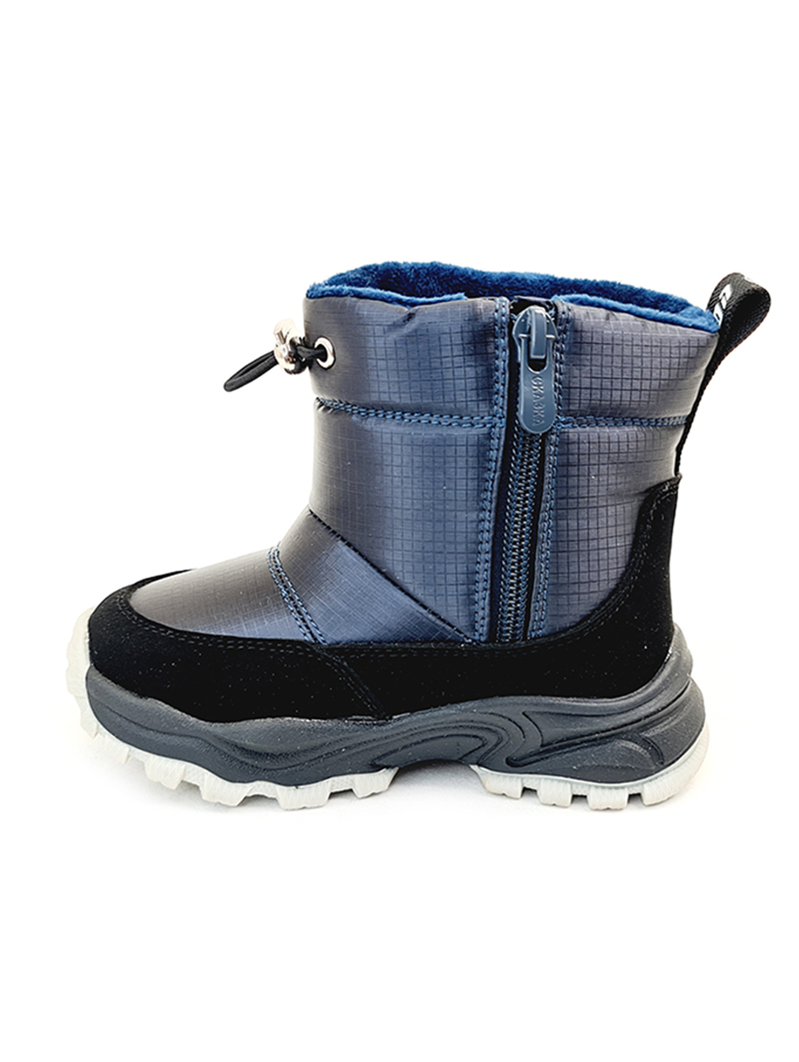 Śniegowce- buty zimowe chłopięce niebieskie Weestep