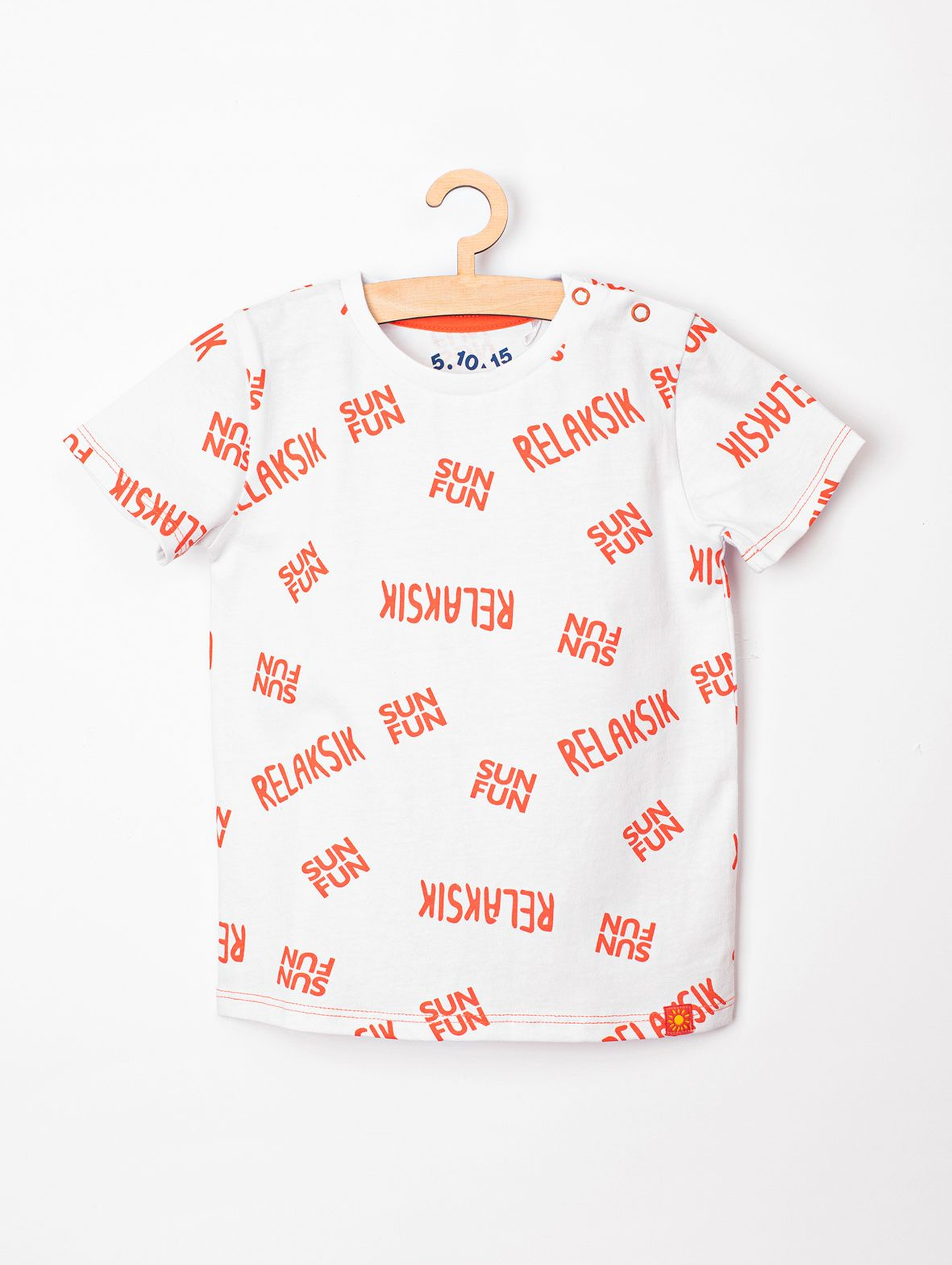 T-shirt niemowlęcy "Relaksik" - 100% bawełna