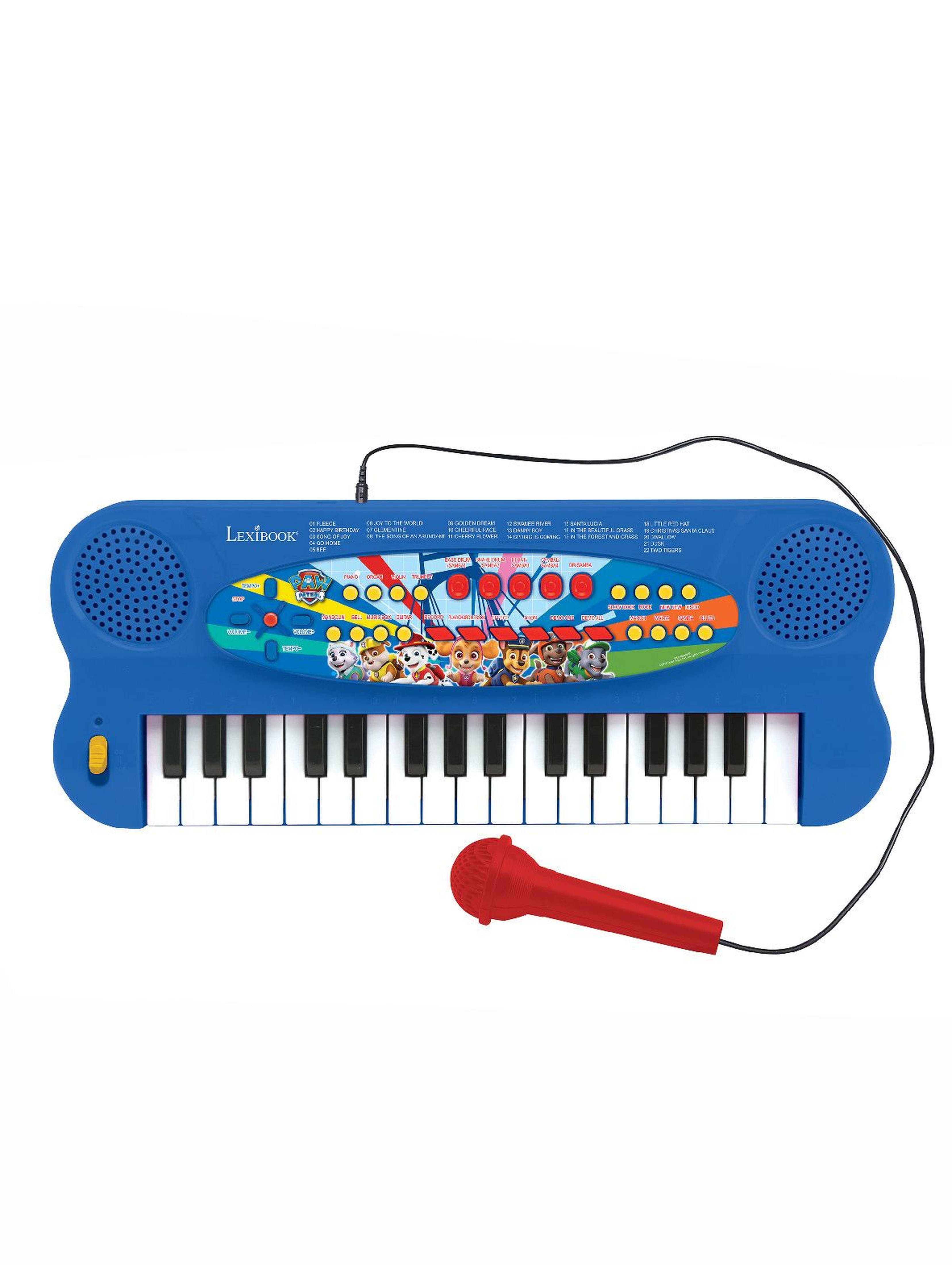 Elektroniczny keyboard Psi Patrol z mikrofonem wiek 3+