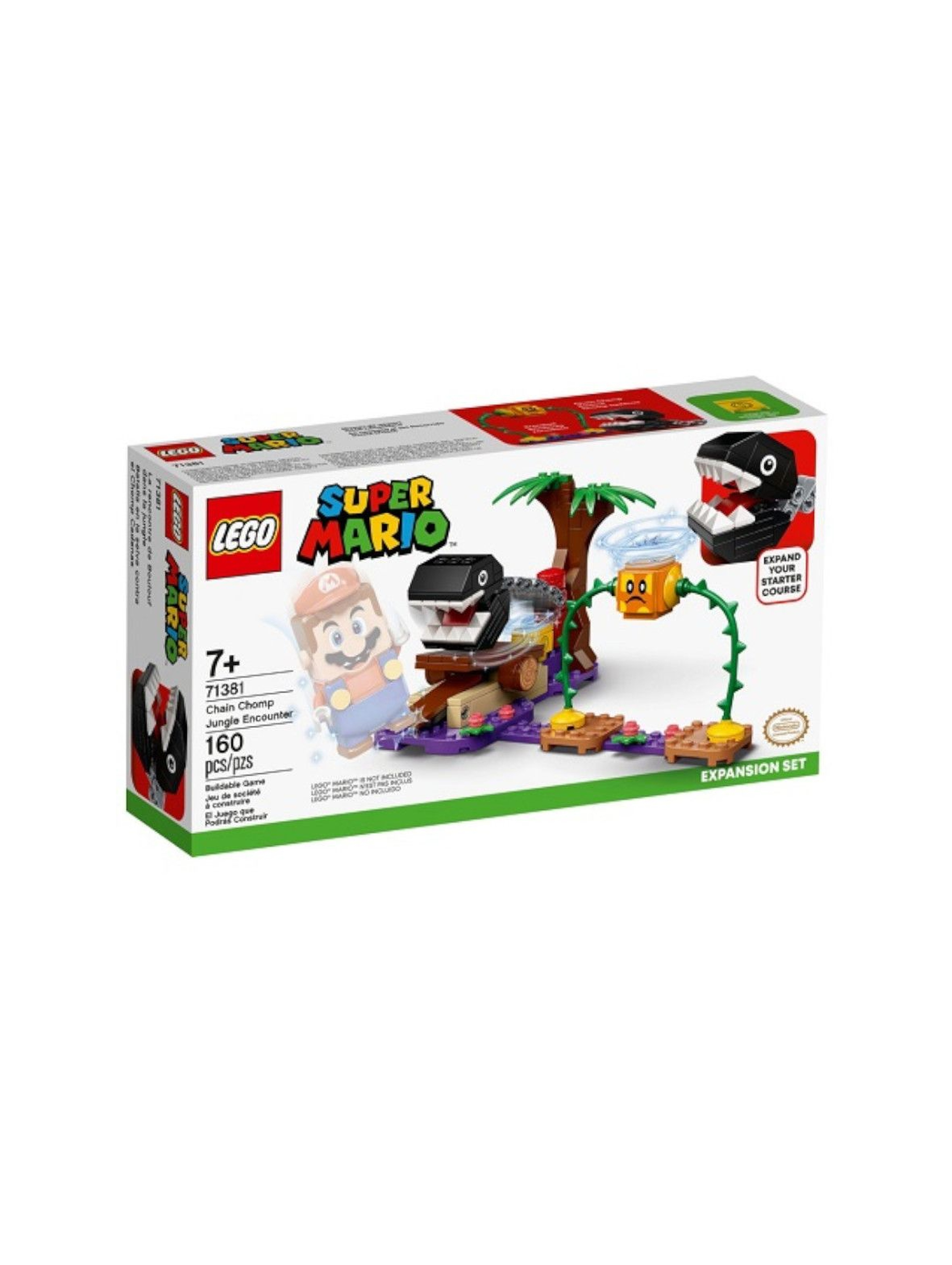 LEGO Super Mario -  Spotkanie z Chain Chompem w dżungli - 160 el