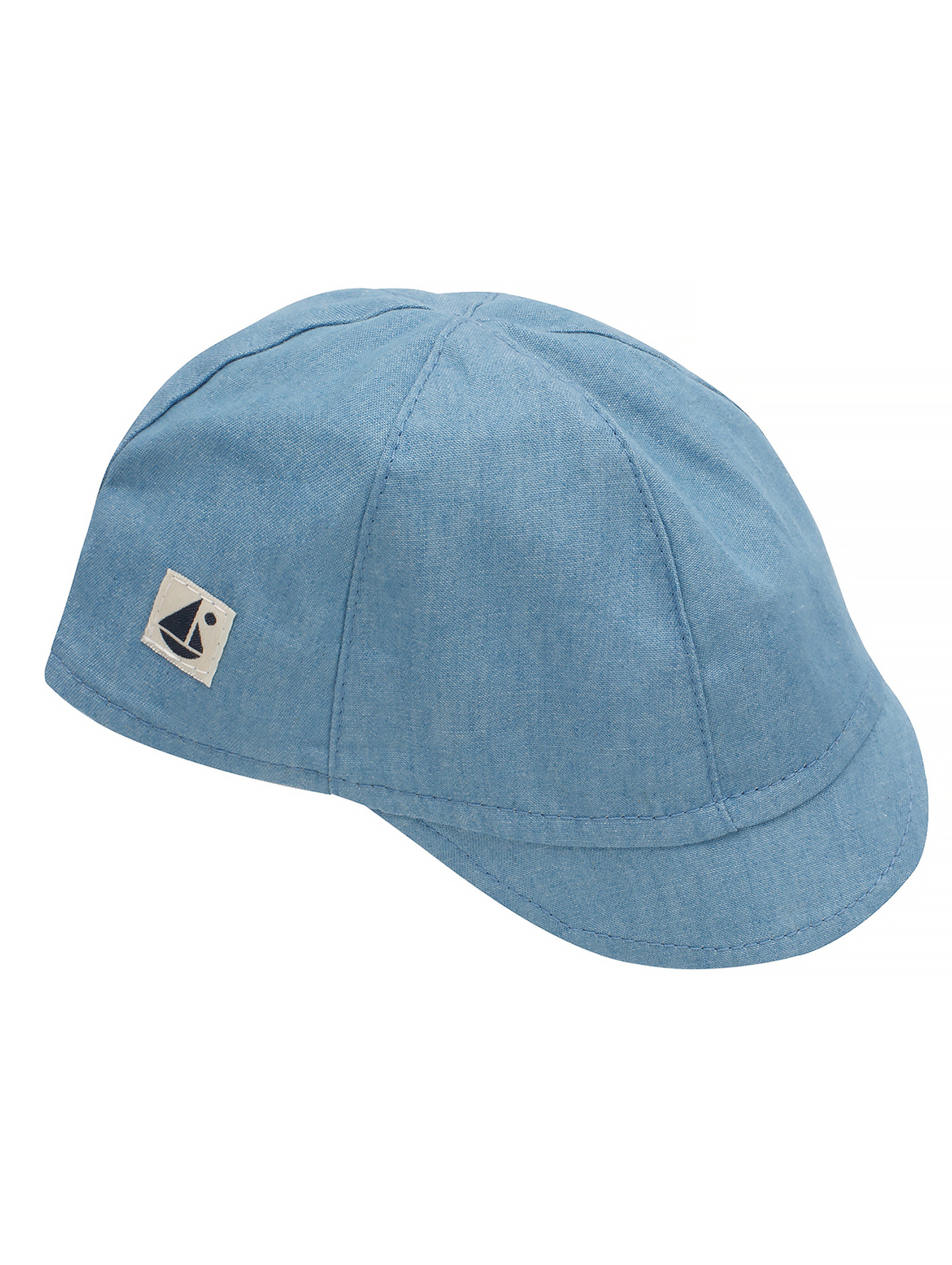 Niebieska czapka z daszkiem dla chłopca sailor jeans