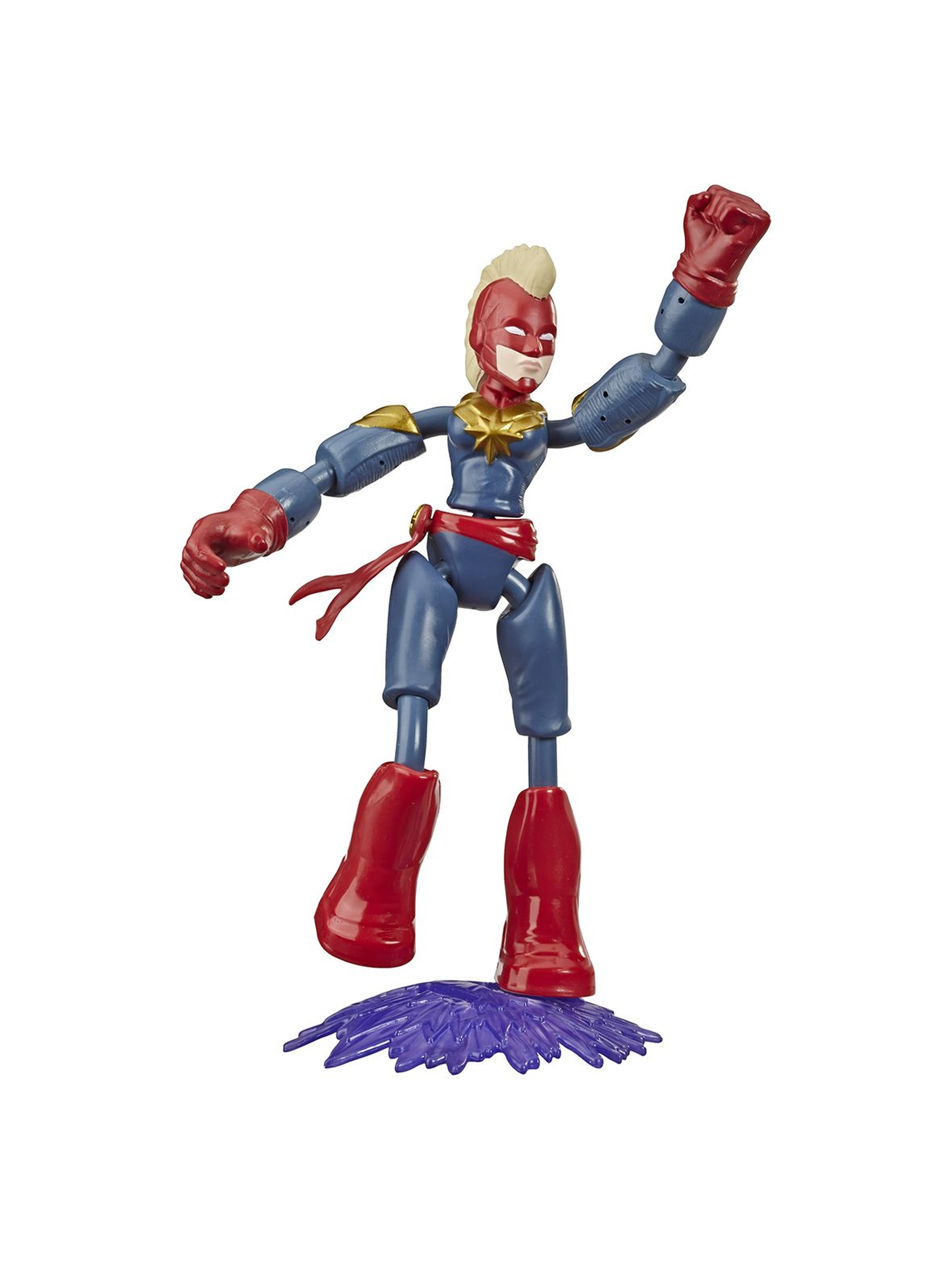 Figurka Kapitan Marvel - Avengers Bend n Flex 15cm