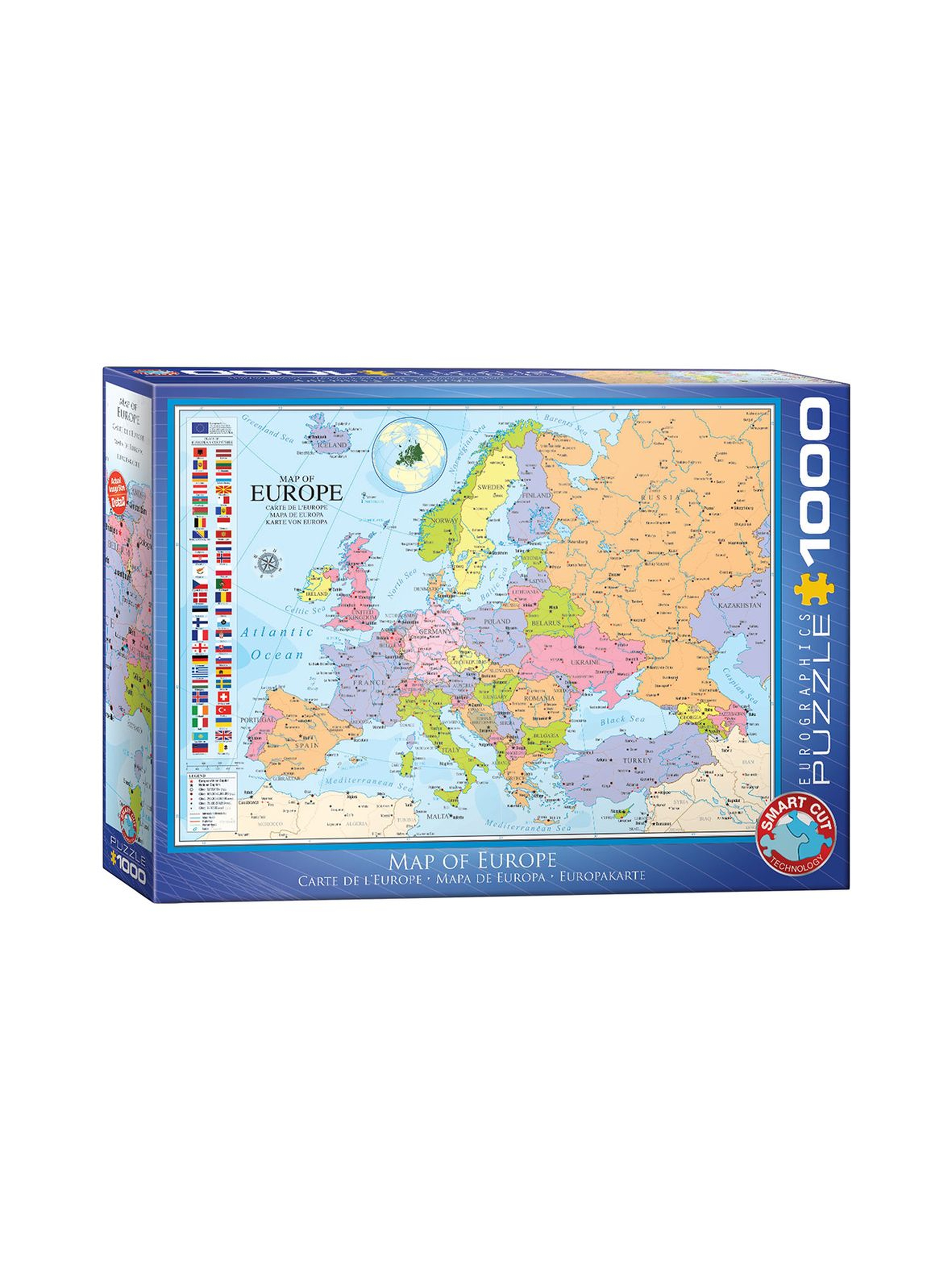 Puzzle 1000 Map of Europe