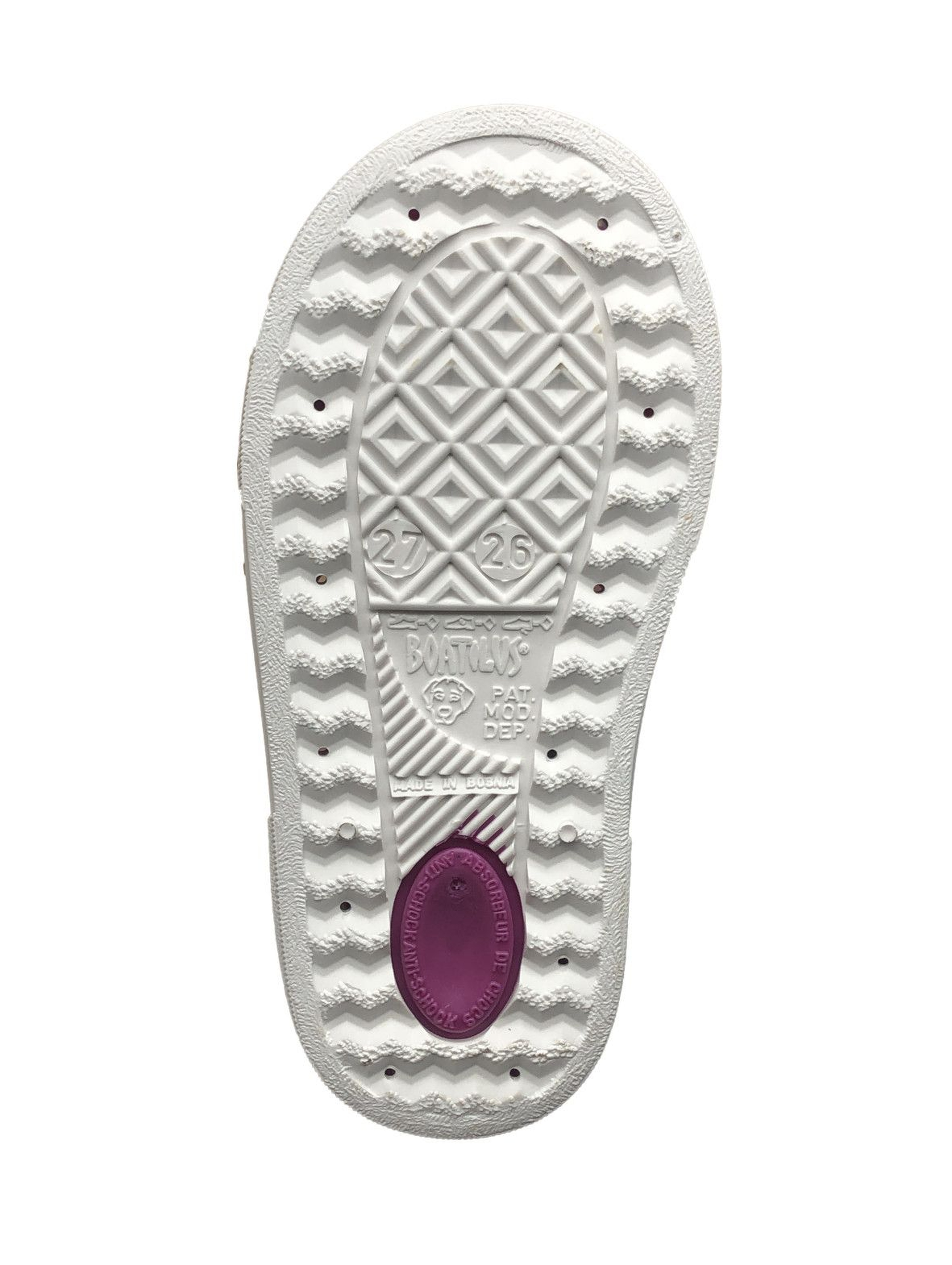 Sandałki dziewczęce fumowe- fioletowe