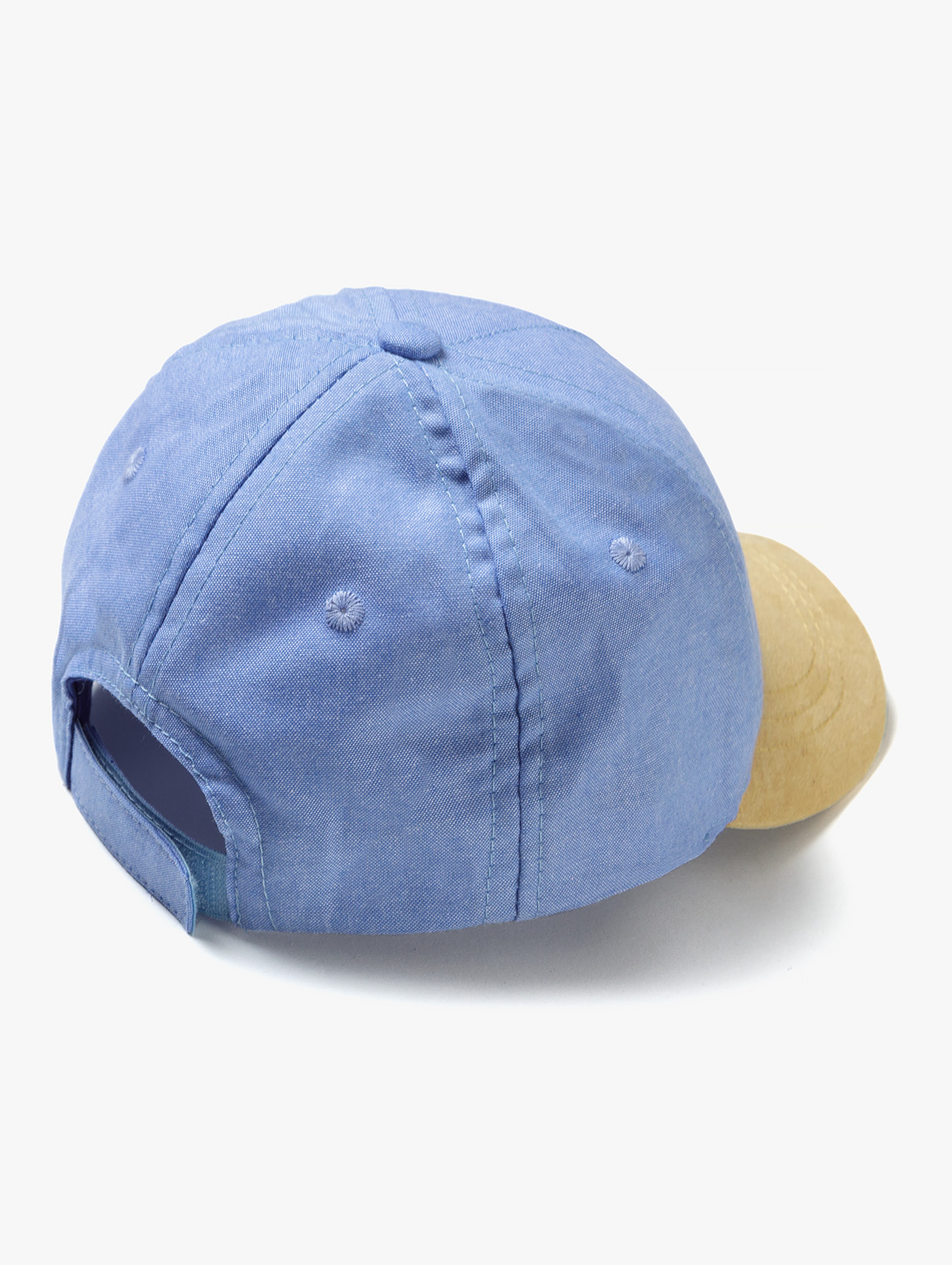 Niebieska czapka z daszkiem - dla chłopca