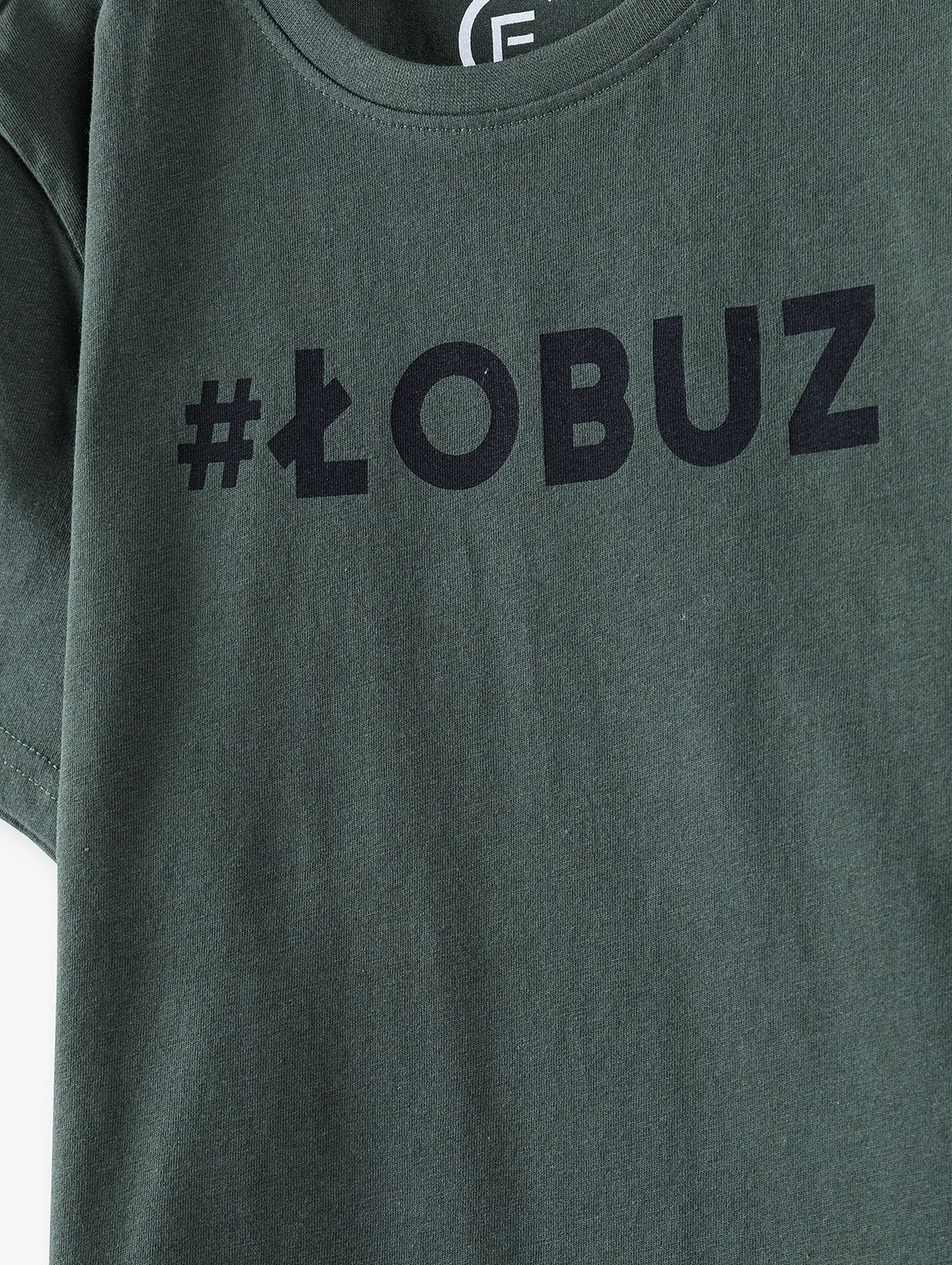 Bawełniany t-shirt męski- Łobuz