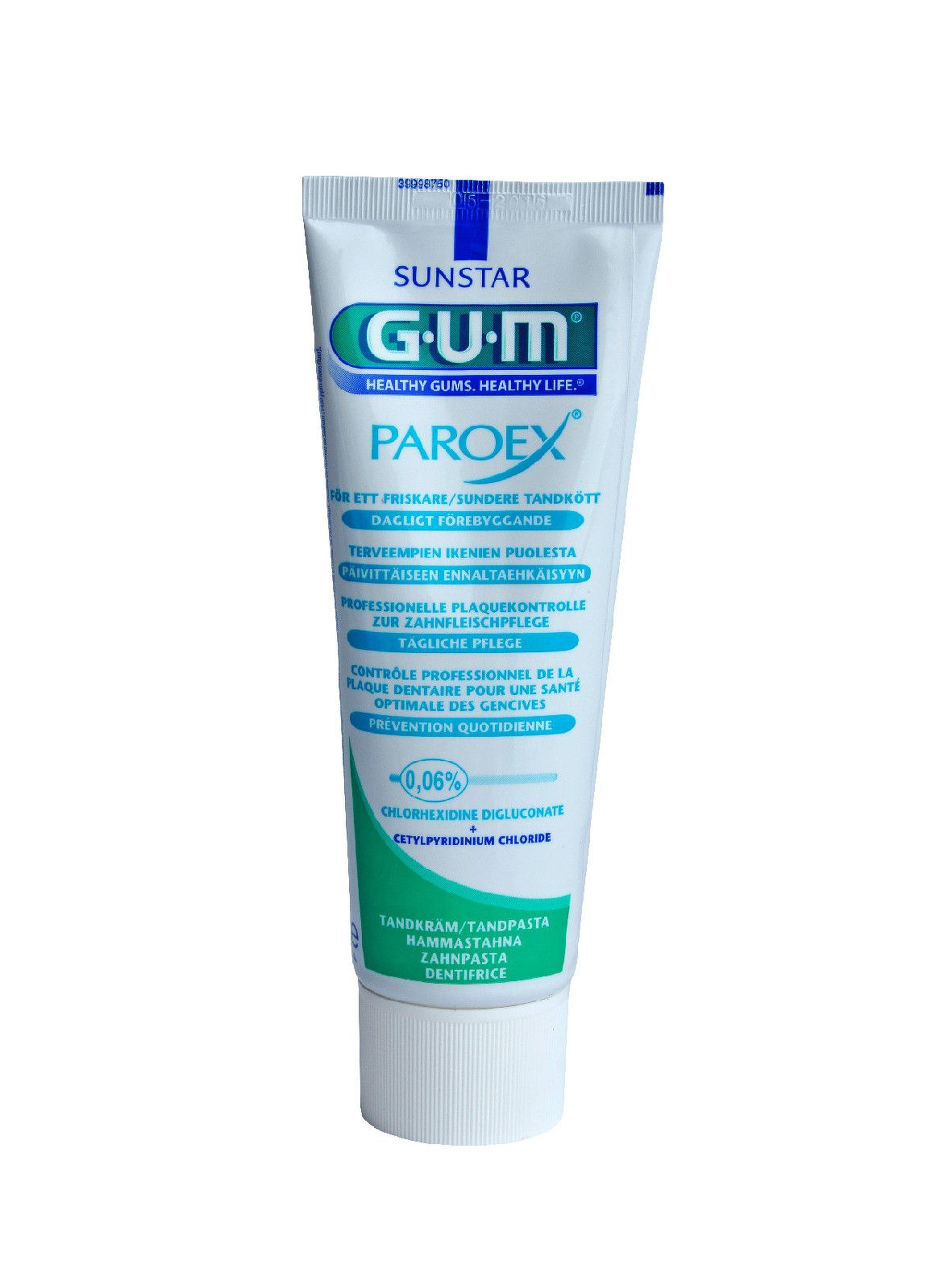 Pasta antyseptyczna do zębów Paroex 0,06% - 75 ml