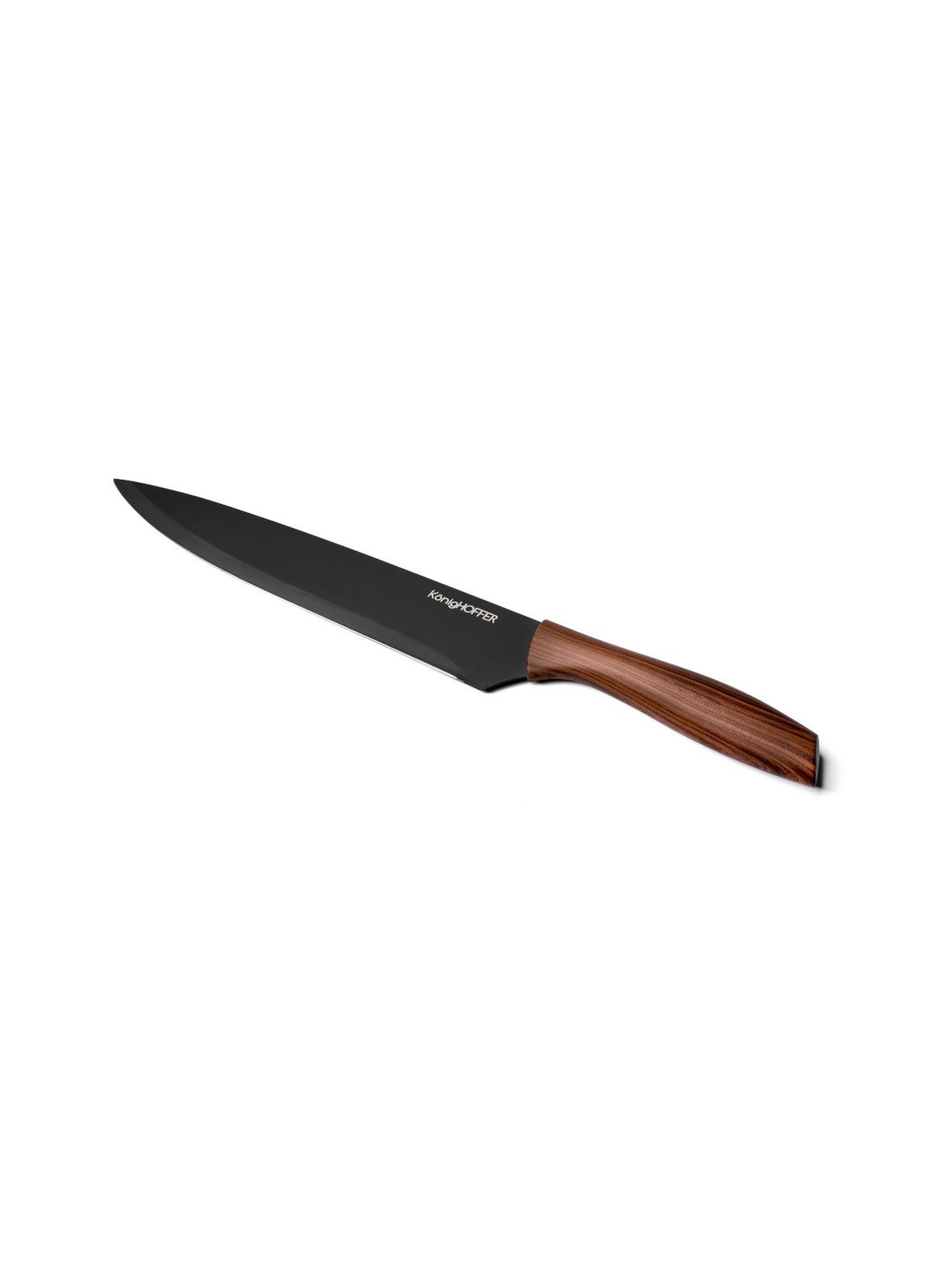 Nóż uniwersalny w kolorze czarnym 20 cm