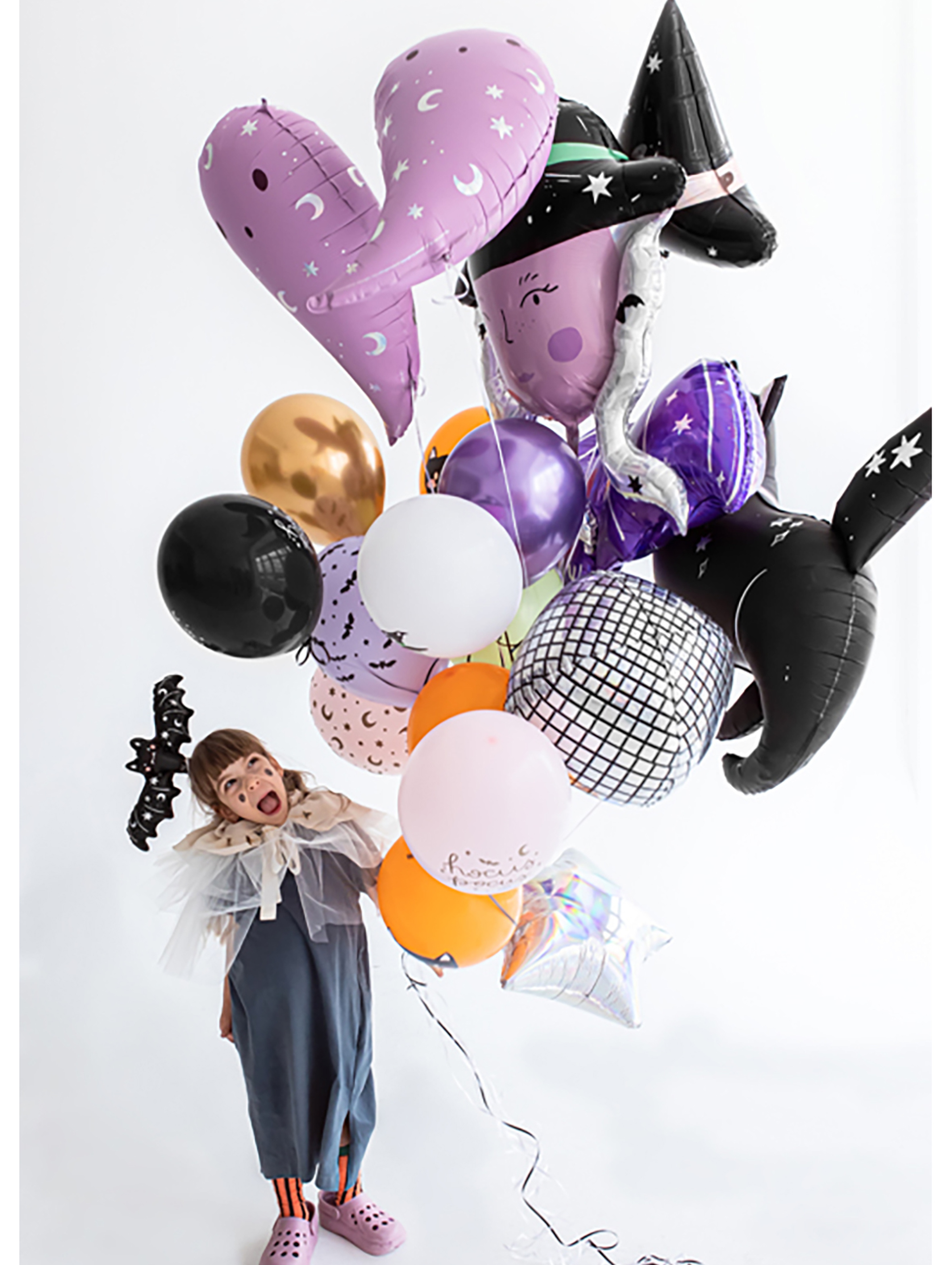 Balon foliowy na Halloween- Czarownica 73,5x101cm
