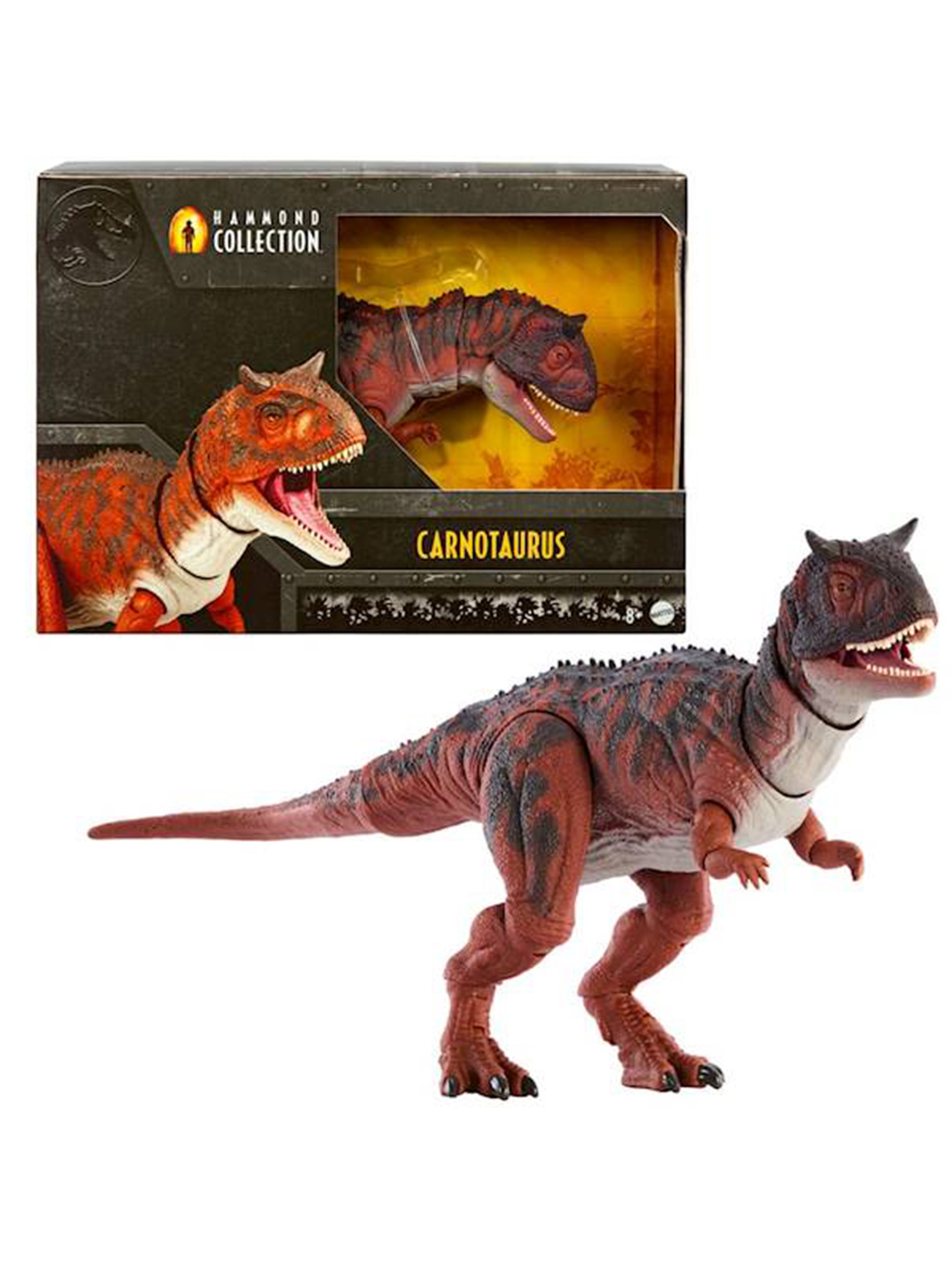 Figurka Jurassic World Kolekcja Hammonda Karnotaur Duży dinozaur