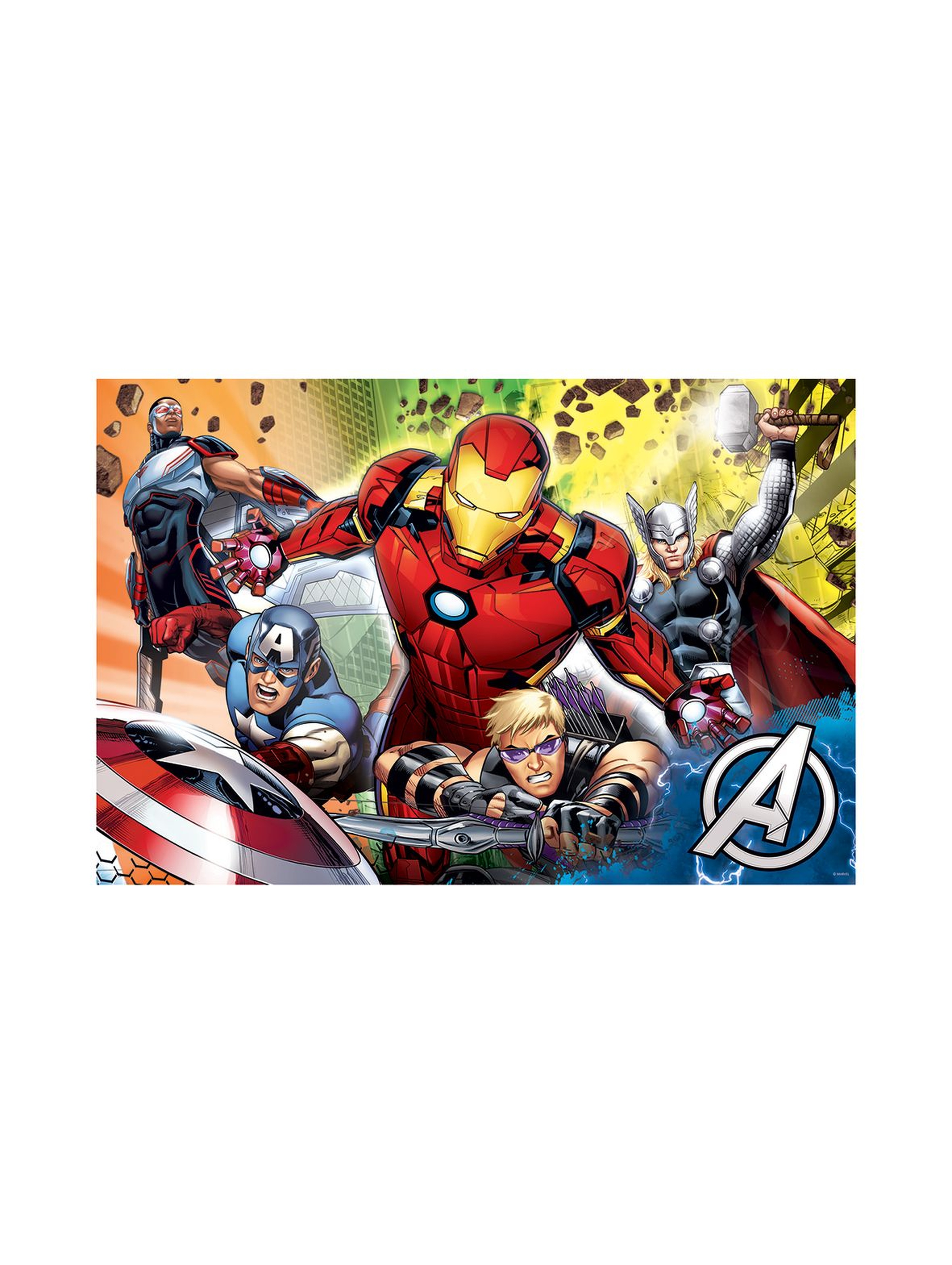 Puzzle dla dzieci Super Maxi Double Sided - Avengers wiek 3+