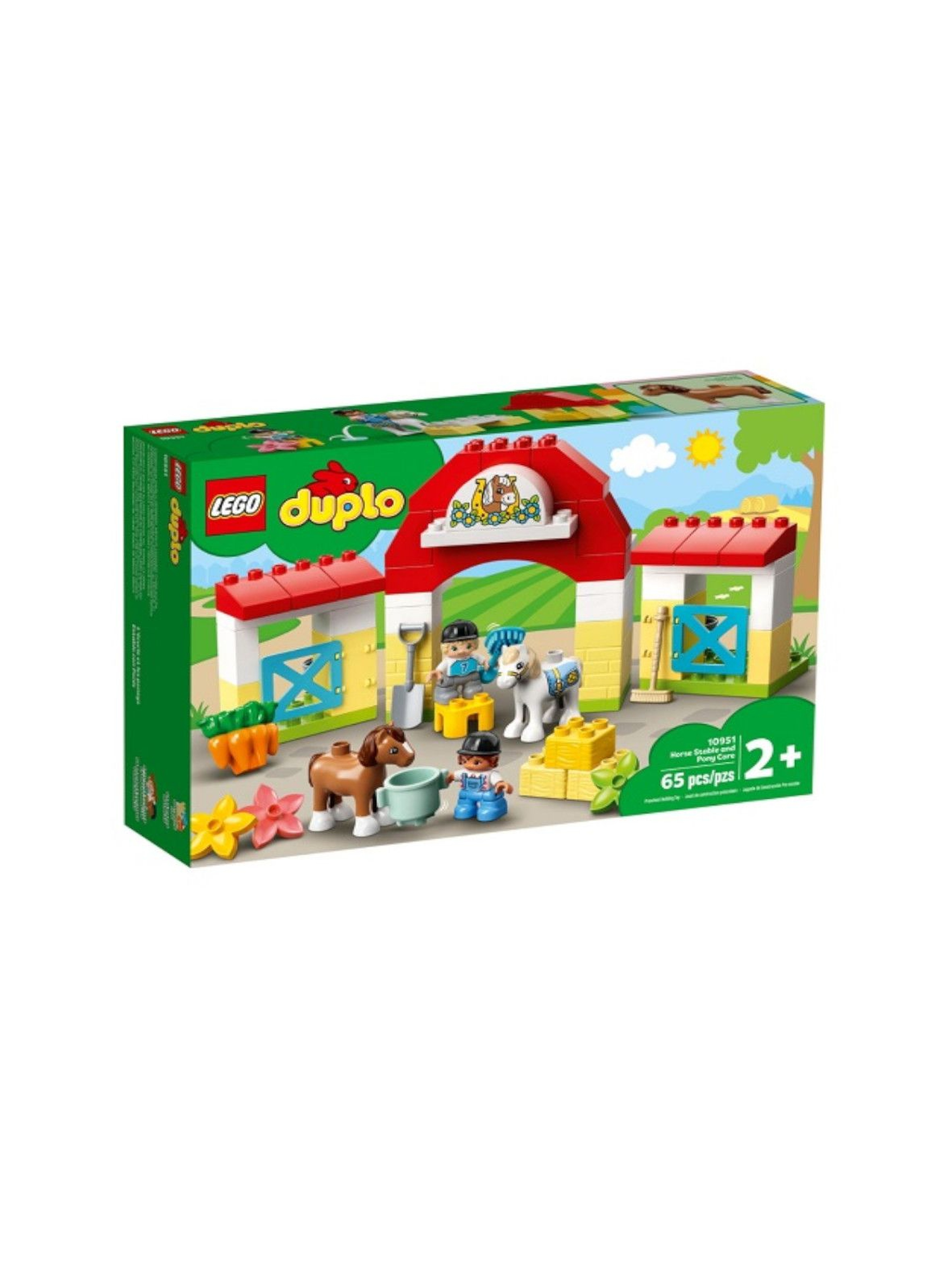 Klocki LEGO Duplo - Stadnina i Kucyki - 65 elementów wiek 2+