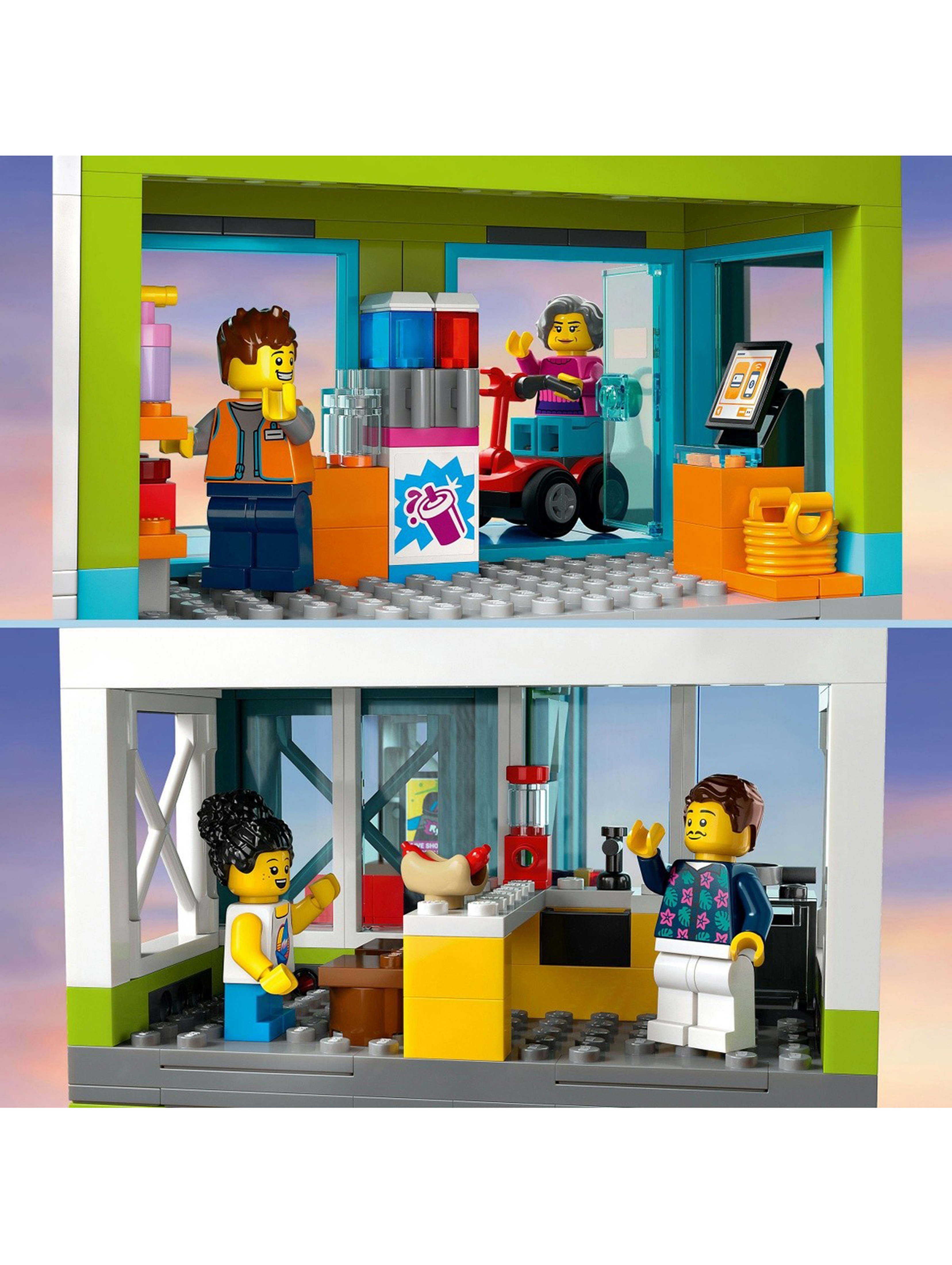 Klocki LEGO City 60365 Apartamentowiec - 688 elementów, wiek 6 +