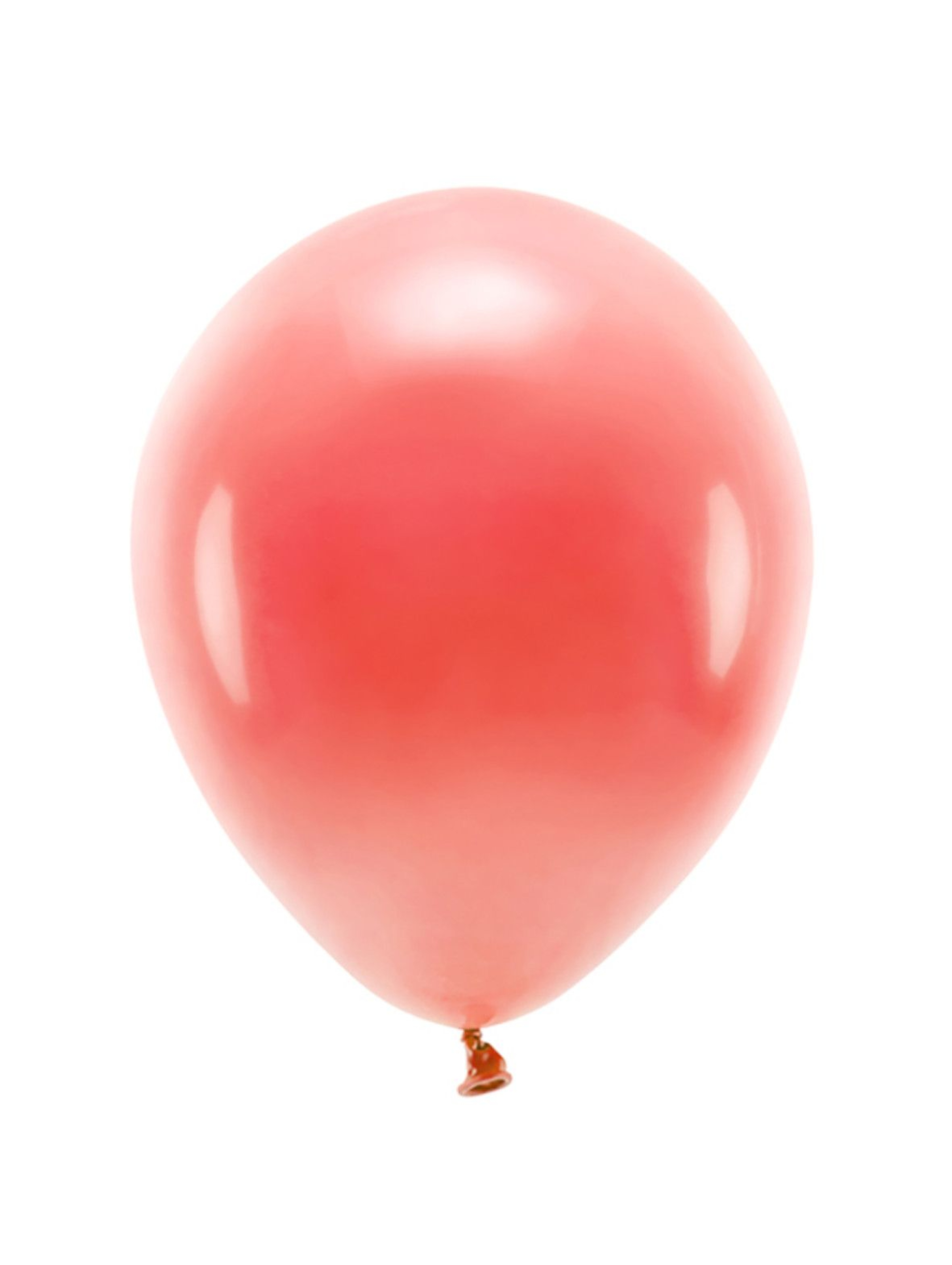 Balony Eco 26cm pastelowe, koralowy - 100 szt