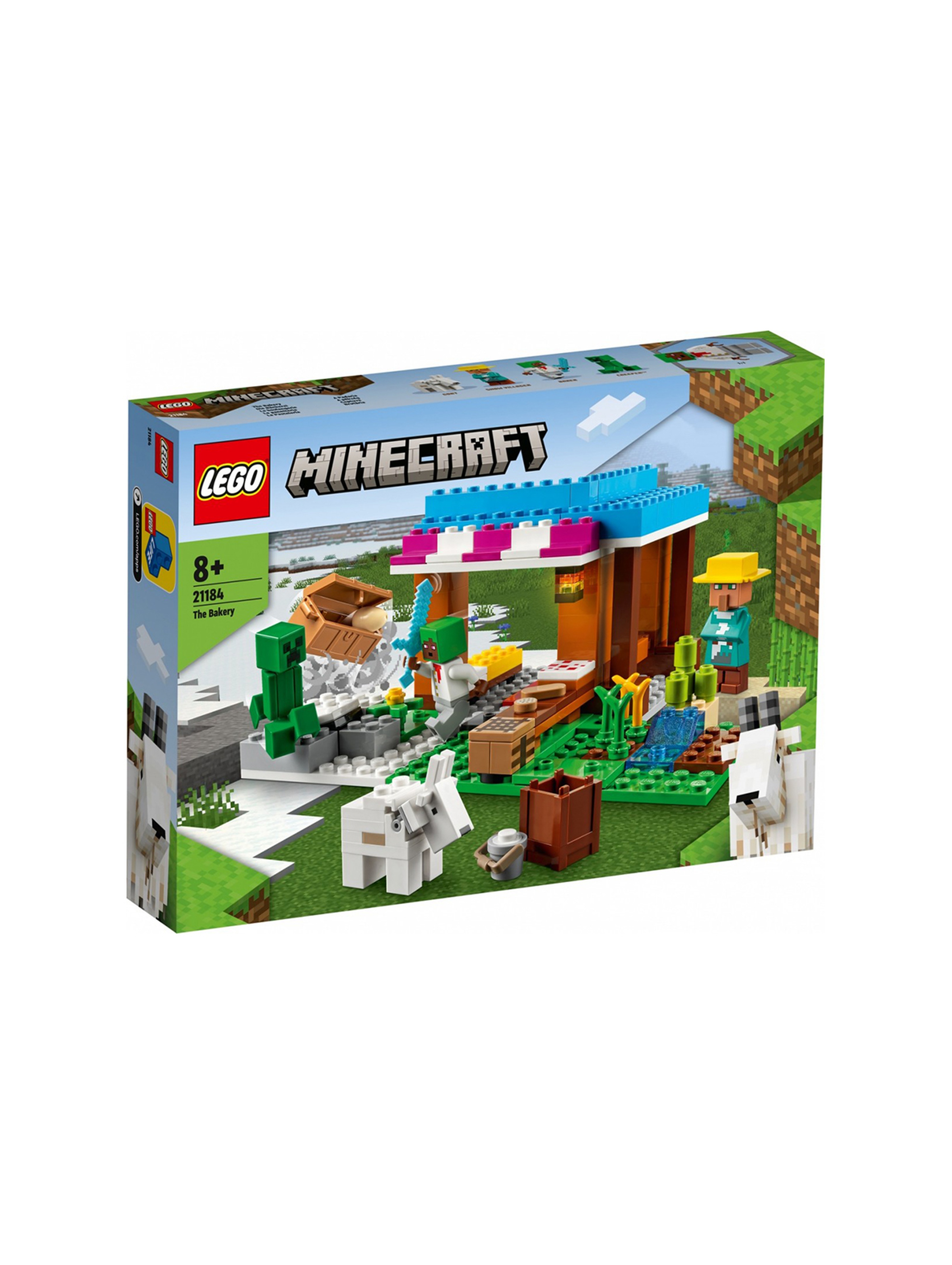 LEGO Minecraft - Piekarnia 21184 - 154 elementów, wiek 8+