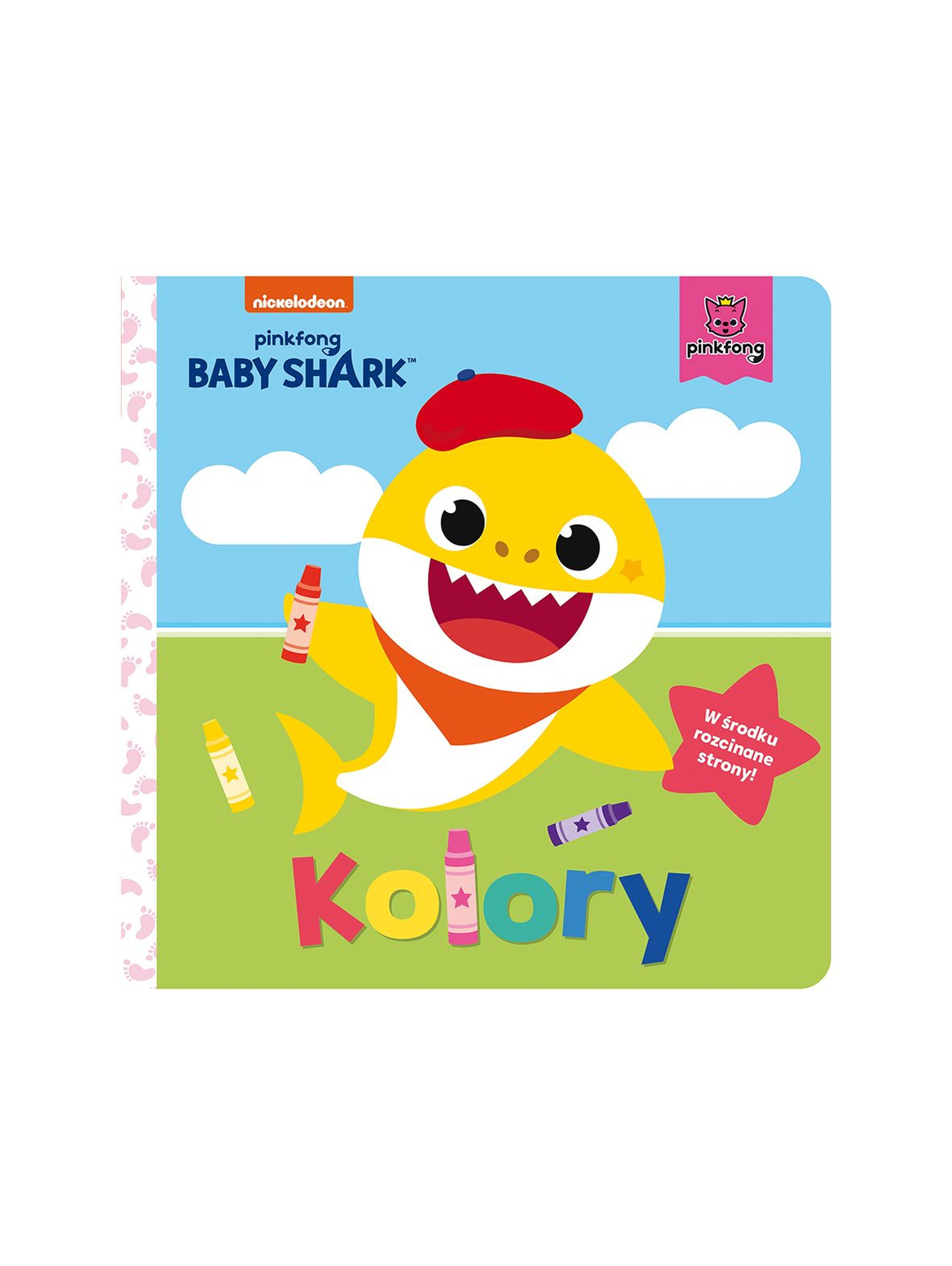 Kolory. Baby Shark - książka dla dzieci