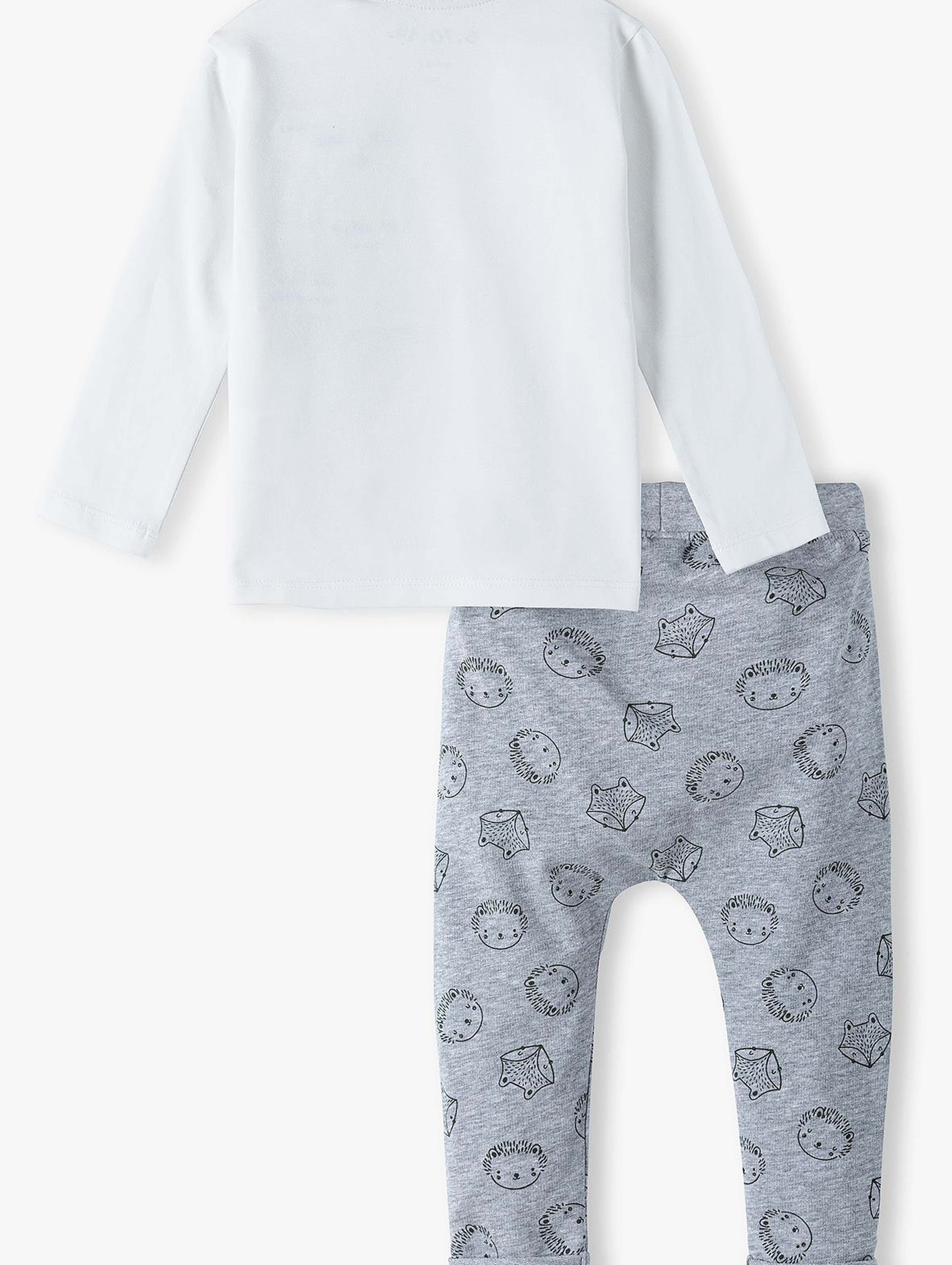 Komplet niemowlęcy bluzka i spodnie dresowe