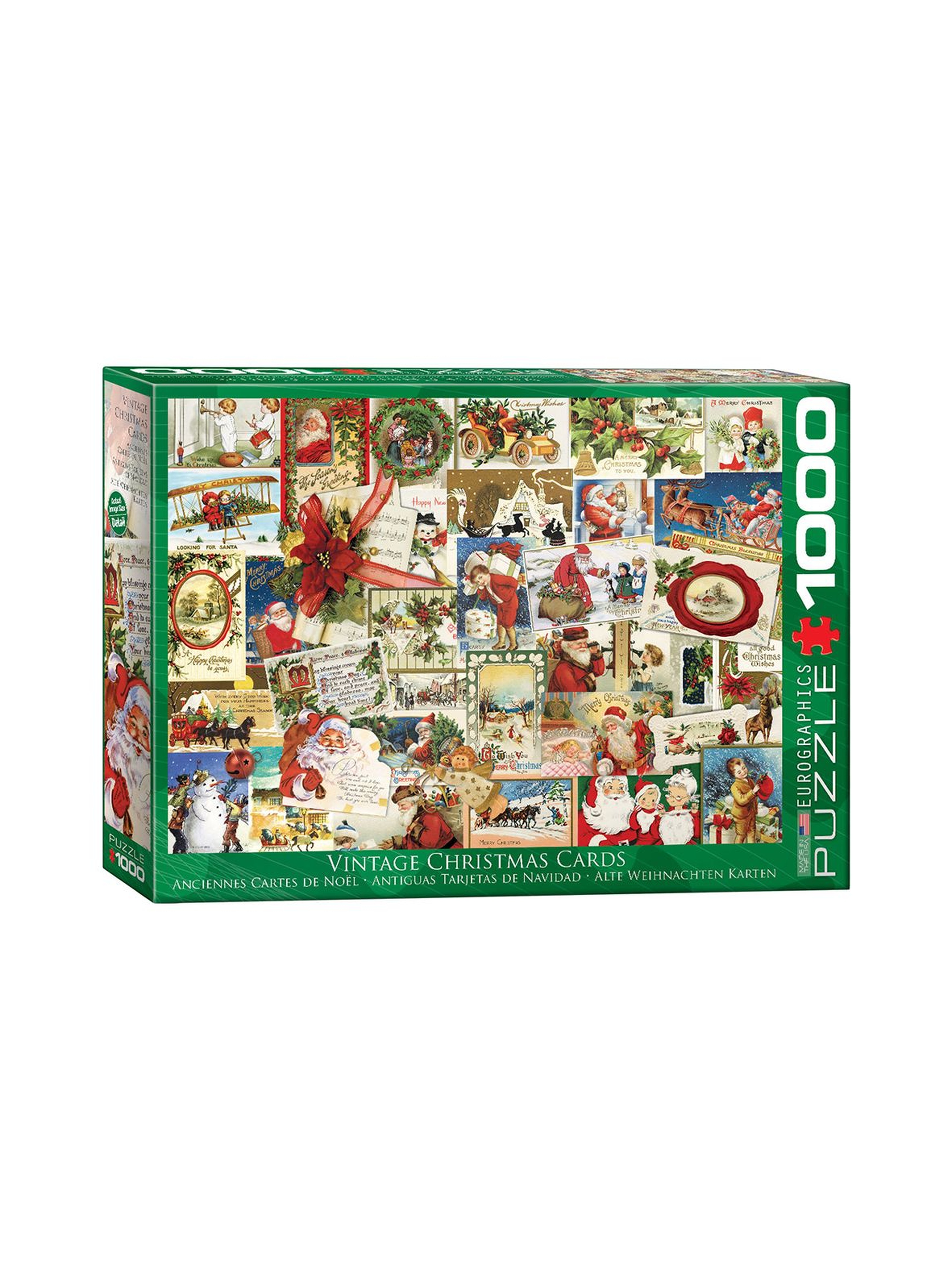 Puzzle 1000el  Vintage Christmas Cards