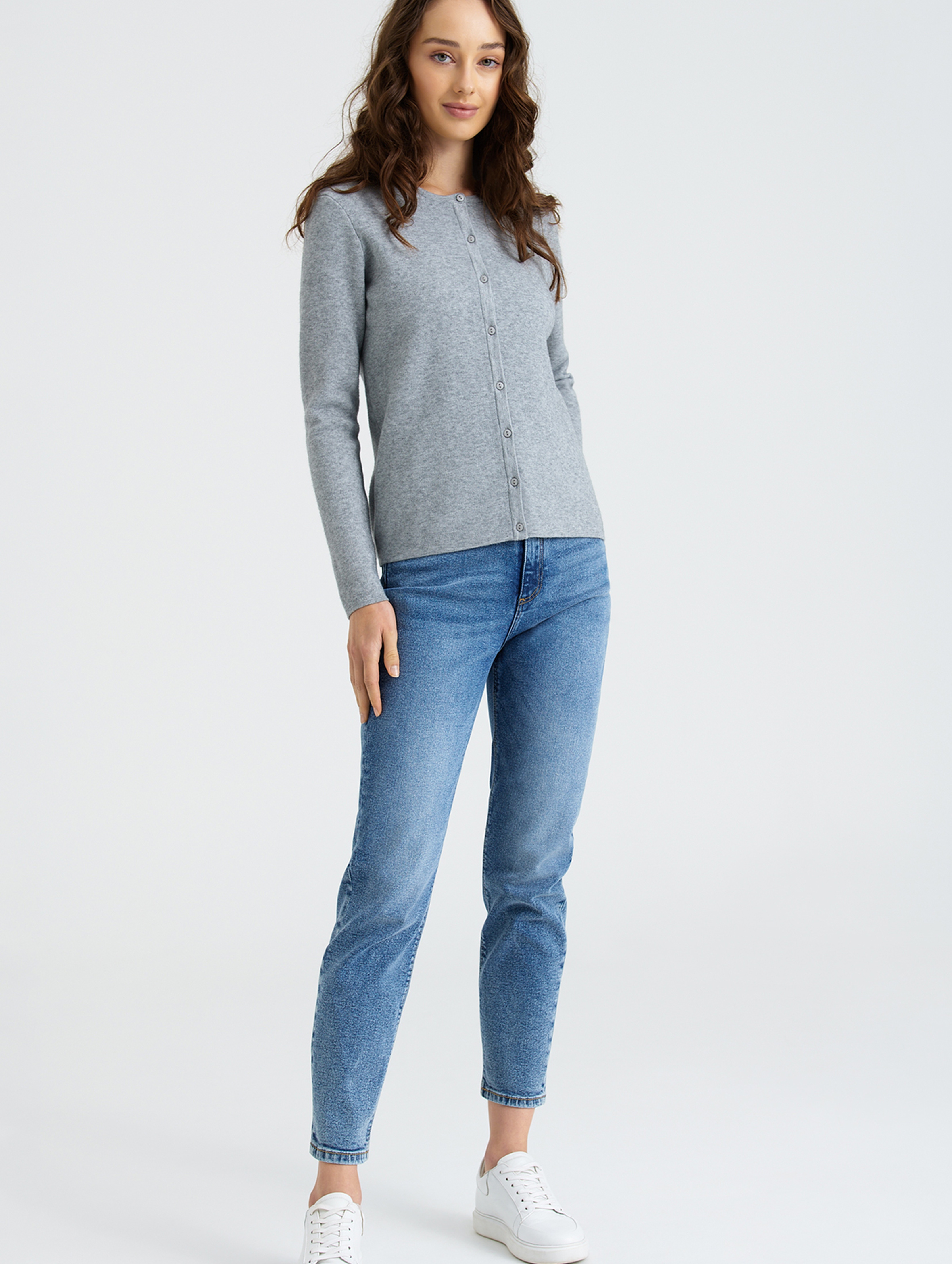Sweter rozpinany sweter damski - Greenpoint