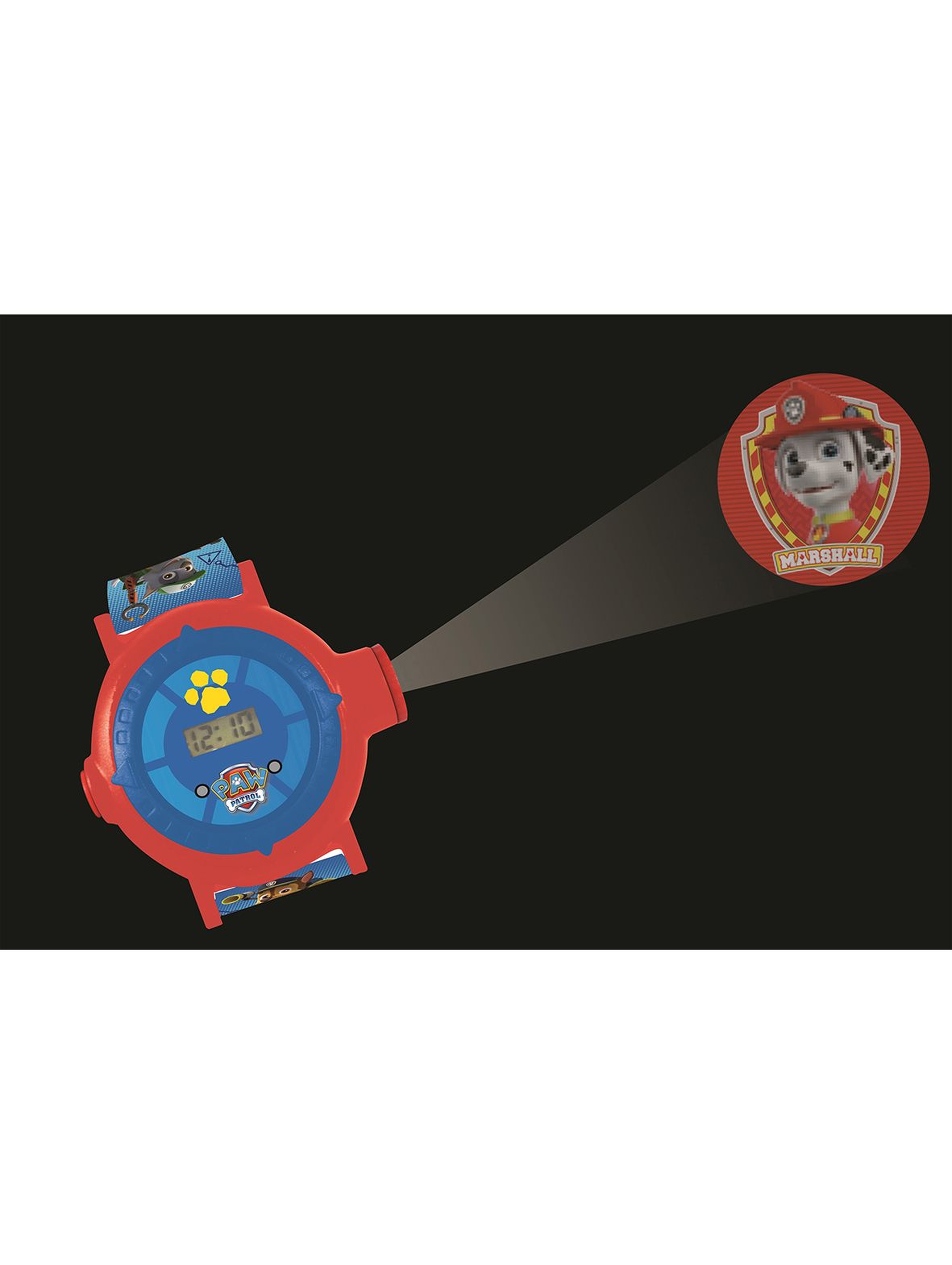 Cyfrowy zegarek z projektorem Psi Patrol