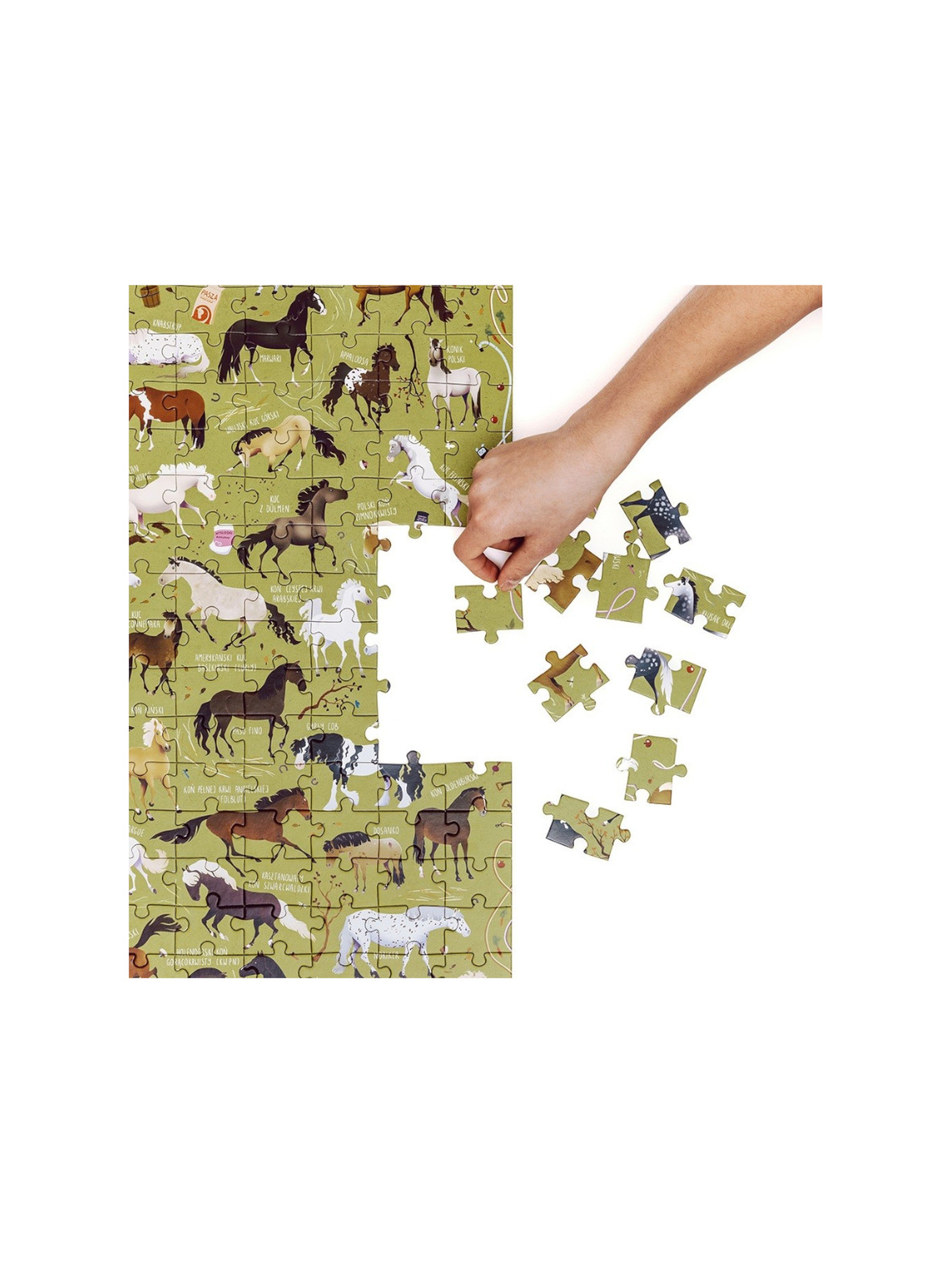 Puzzle 200 elementów Puzzlove - Konie
