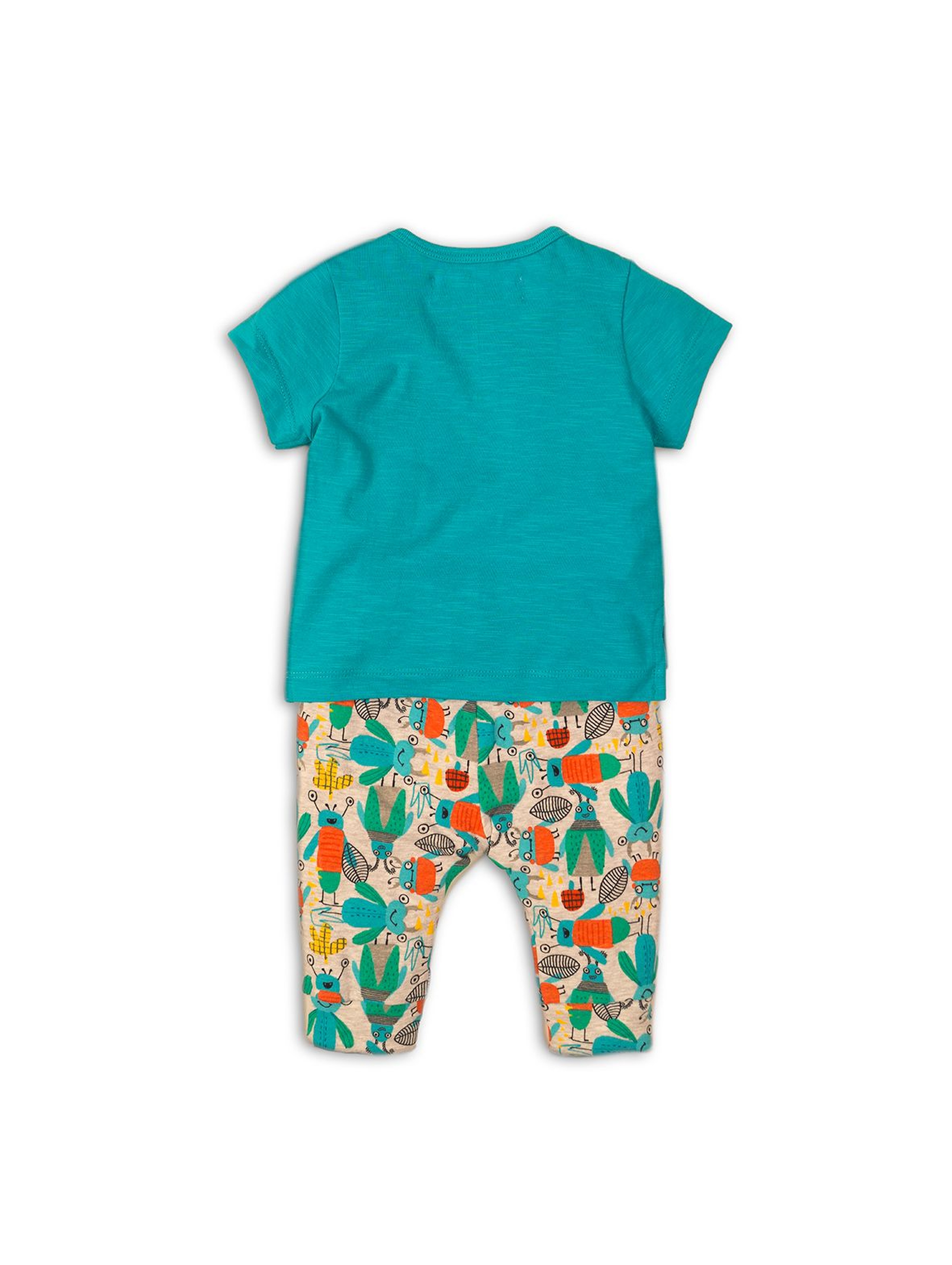 Kolorowy komplet ubrań niemowlęcych