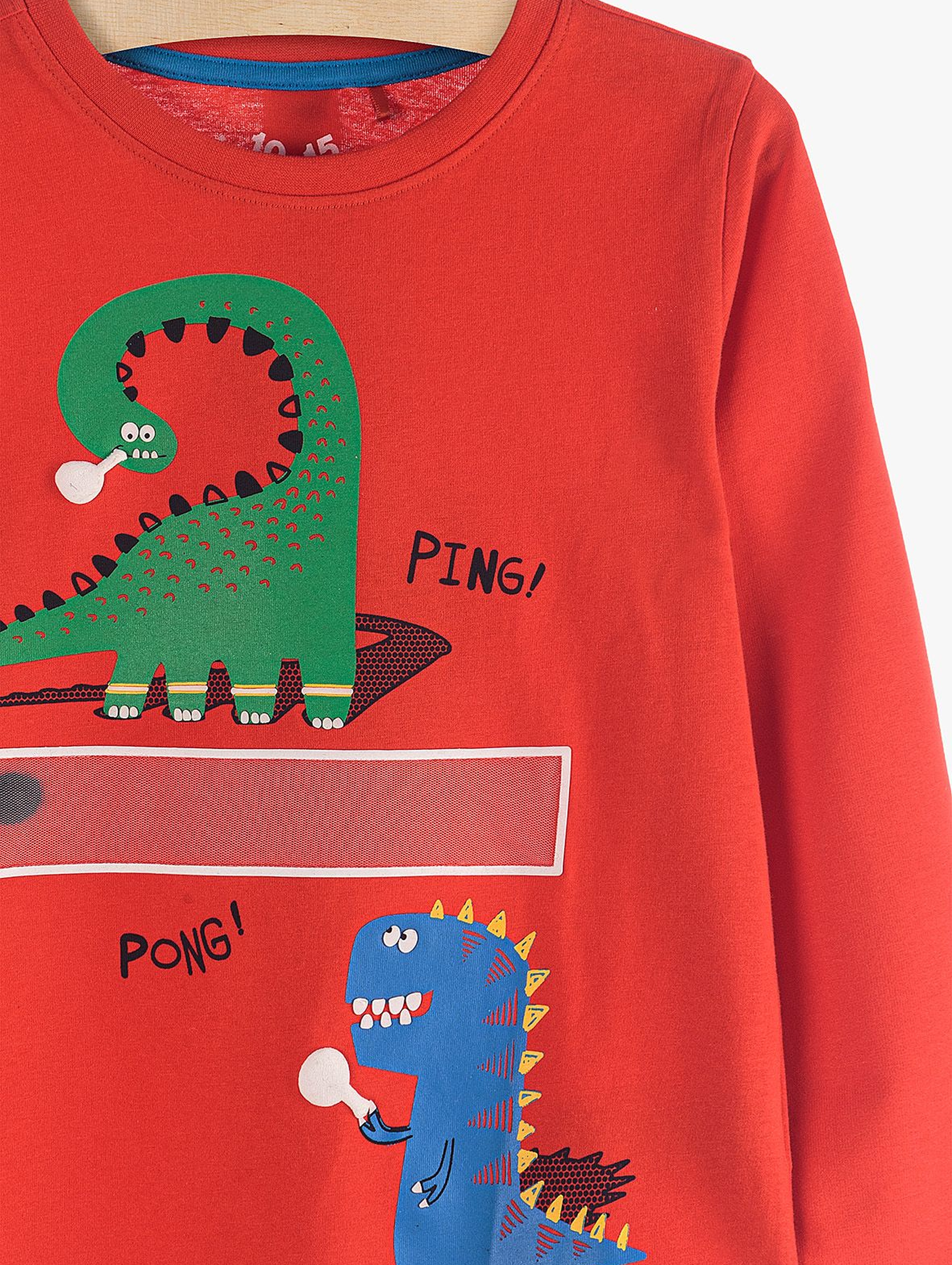 Bluzka chłopięca z dinozaurami Ping-Pong