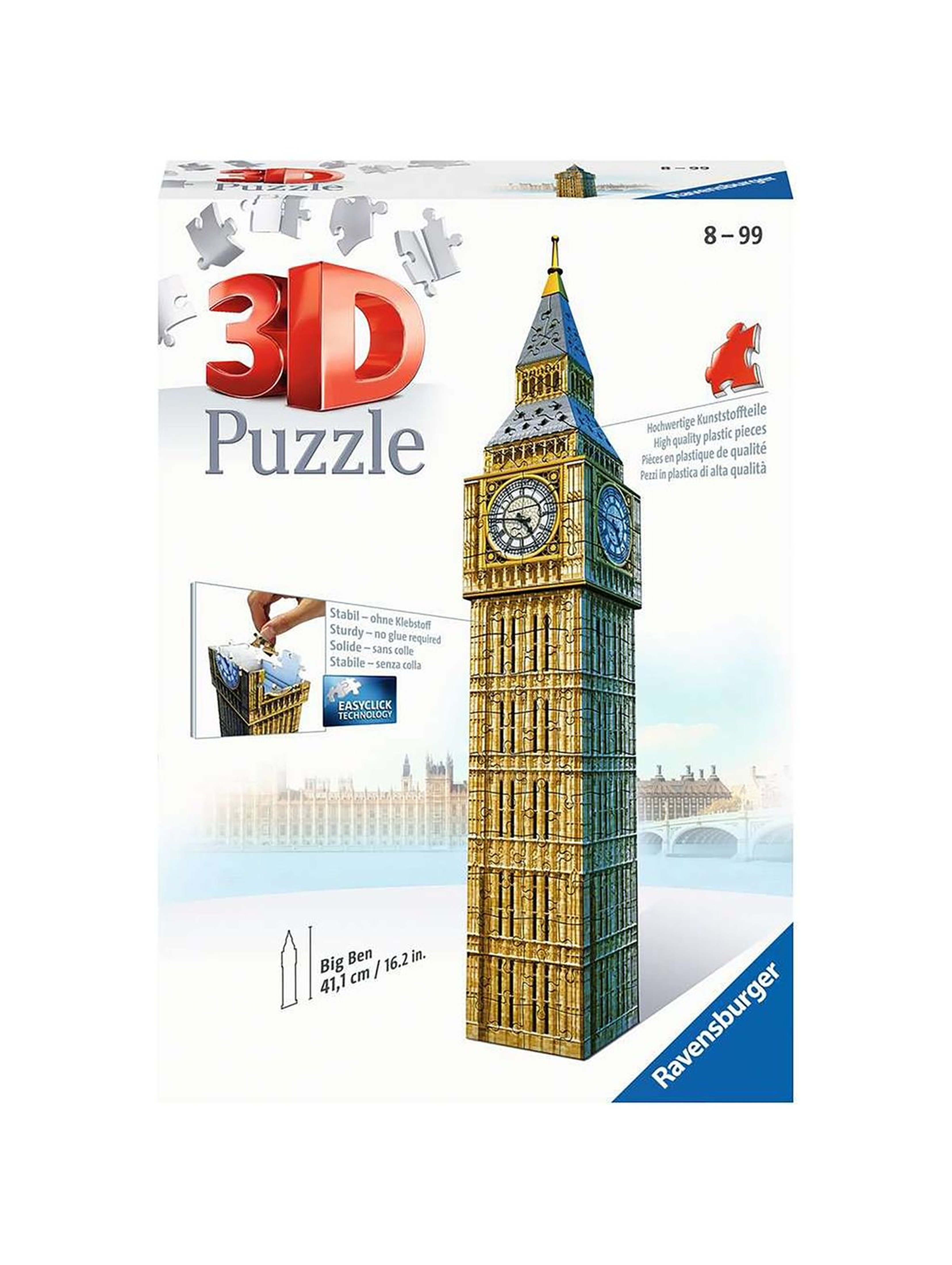 Puzzle 3D Big Ben - 216 elementów