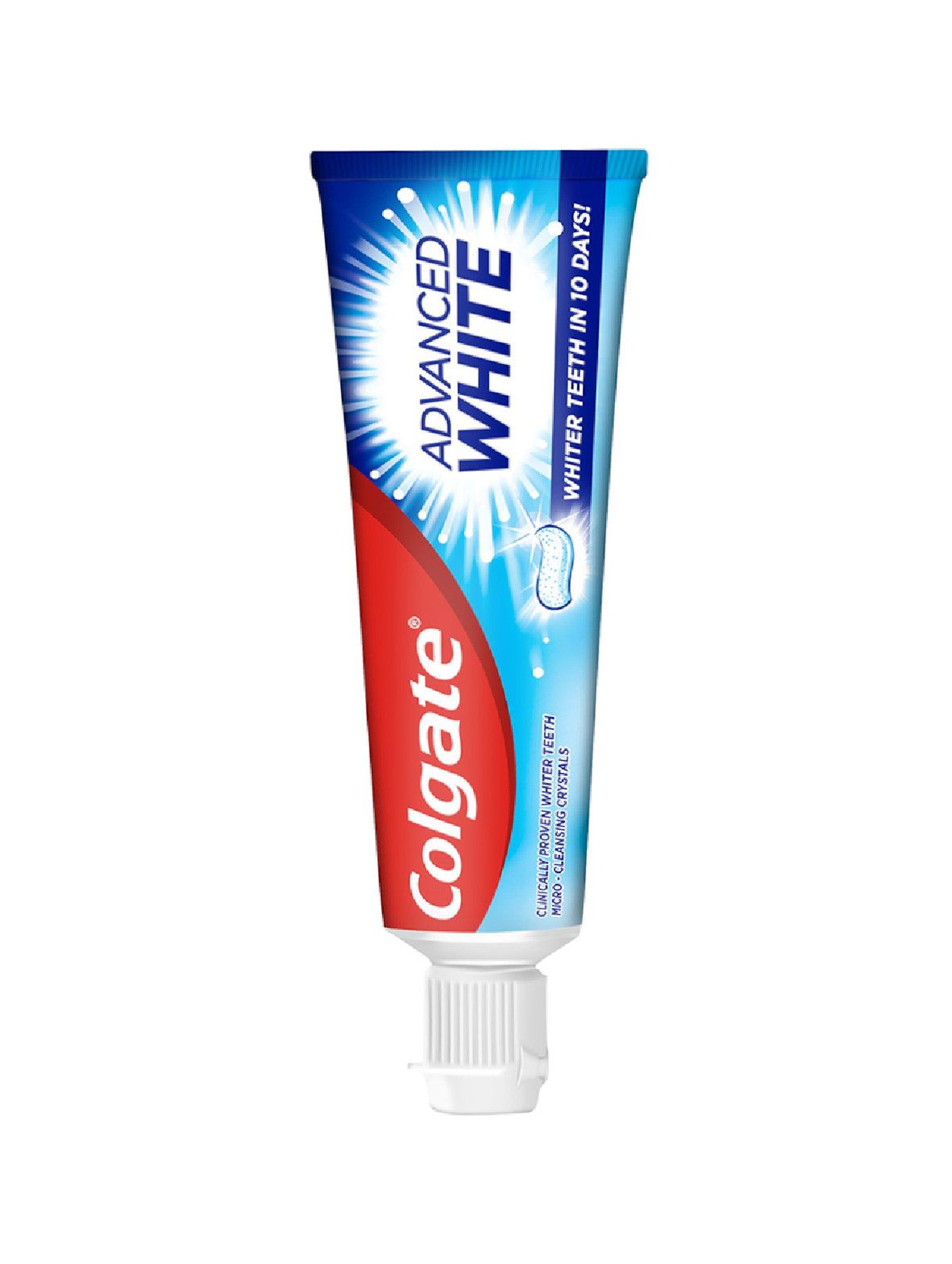 Colgate Advanced White wybielająca pasta do zębów z fluorem 100 ml