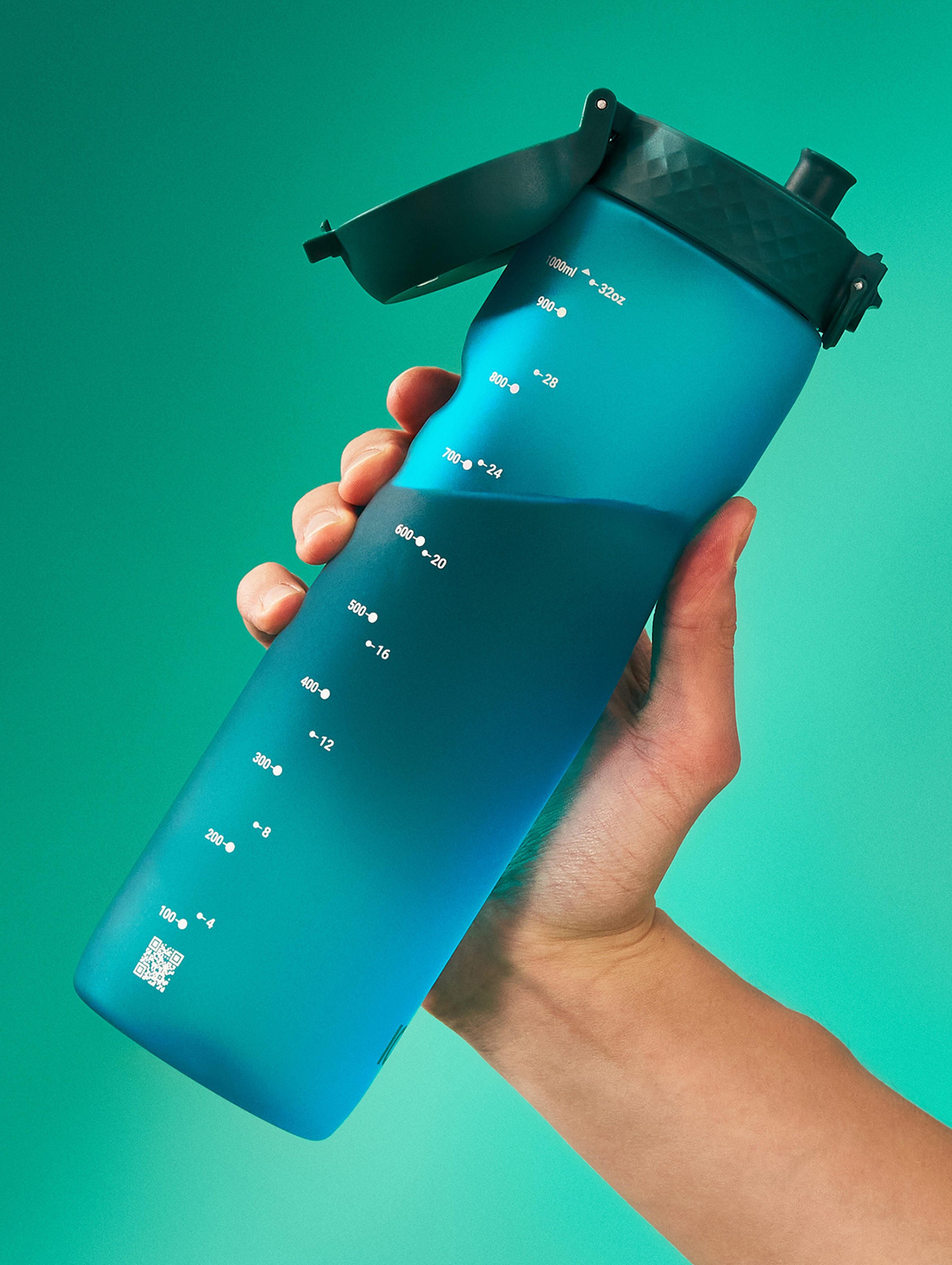 Butelka na wodę ION8 BPA Free Aqua 1200ml - zielona