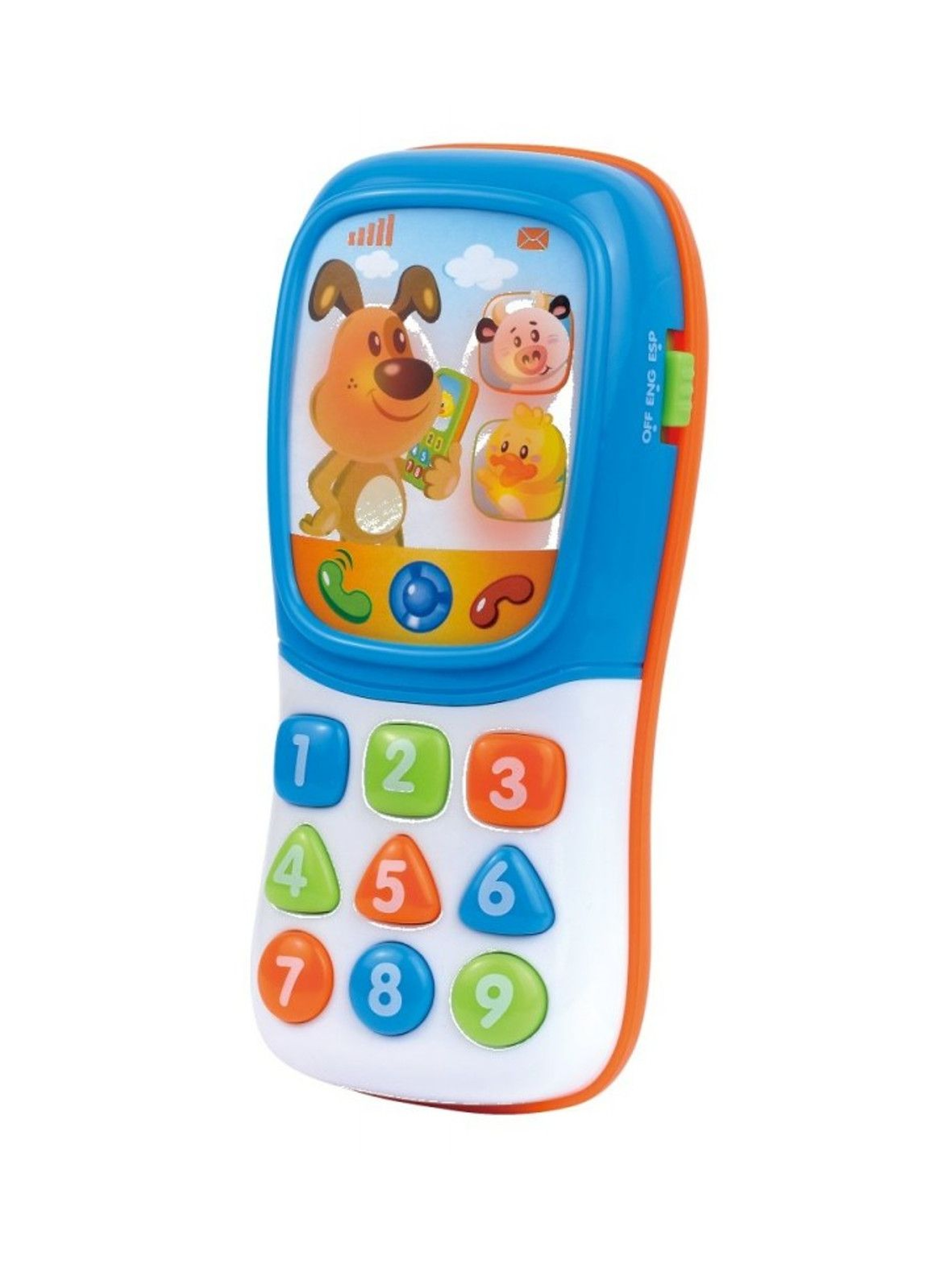 Telefon Zwierzątka- zabawka edukacyjna 12msc+