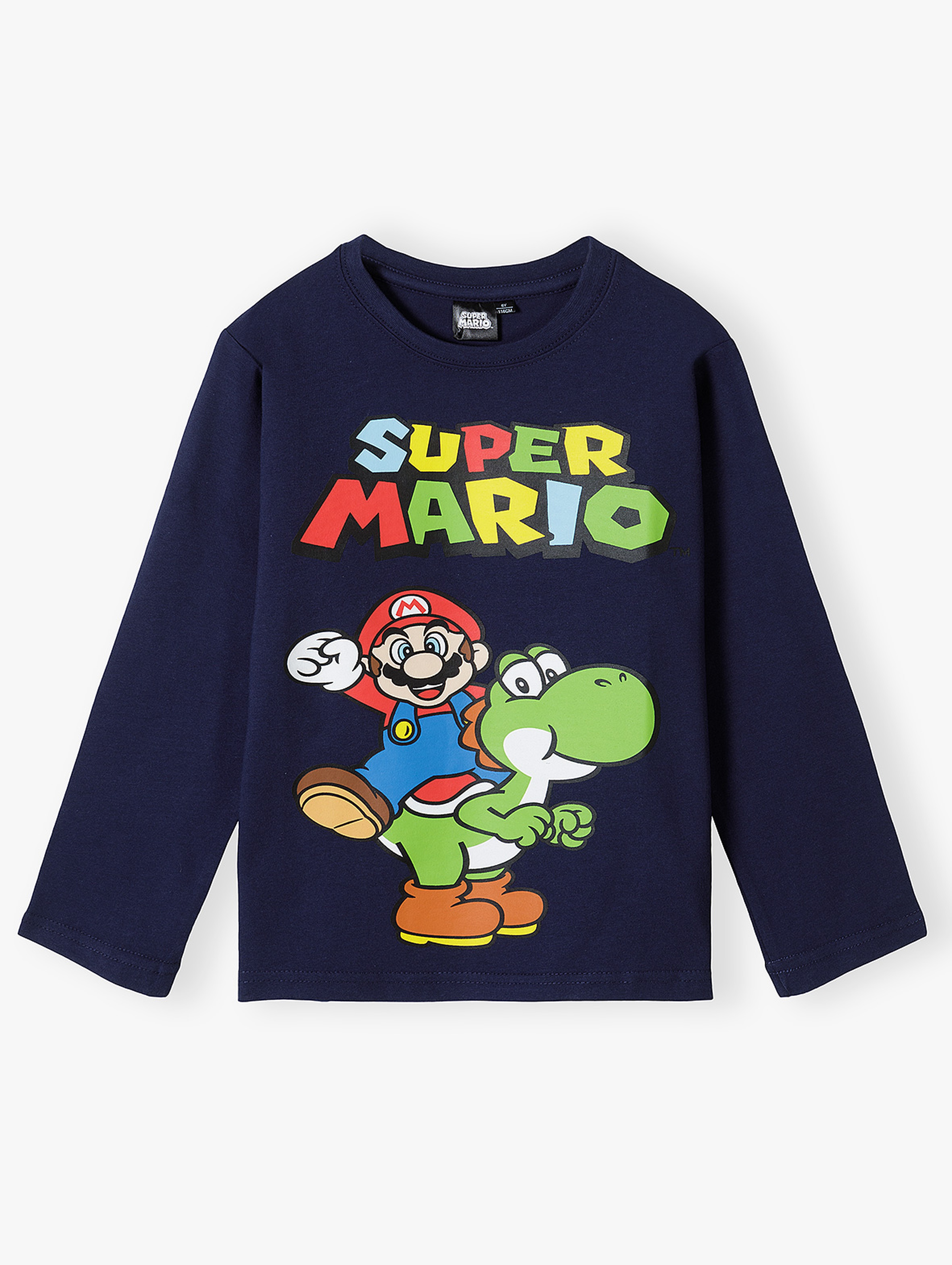 Bluzka bawełniana chłopięca Super Mario