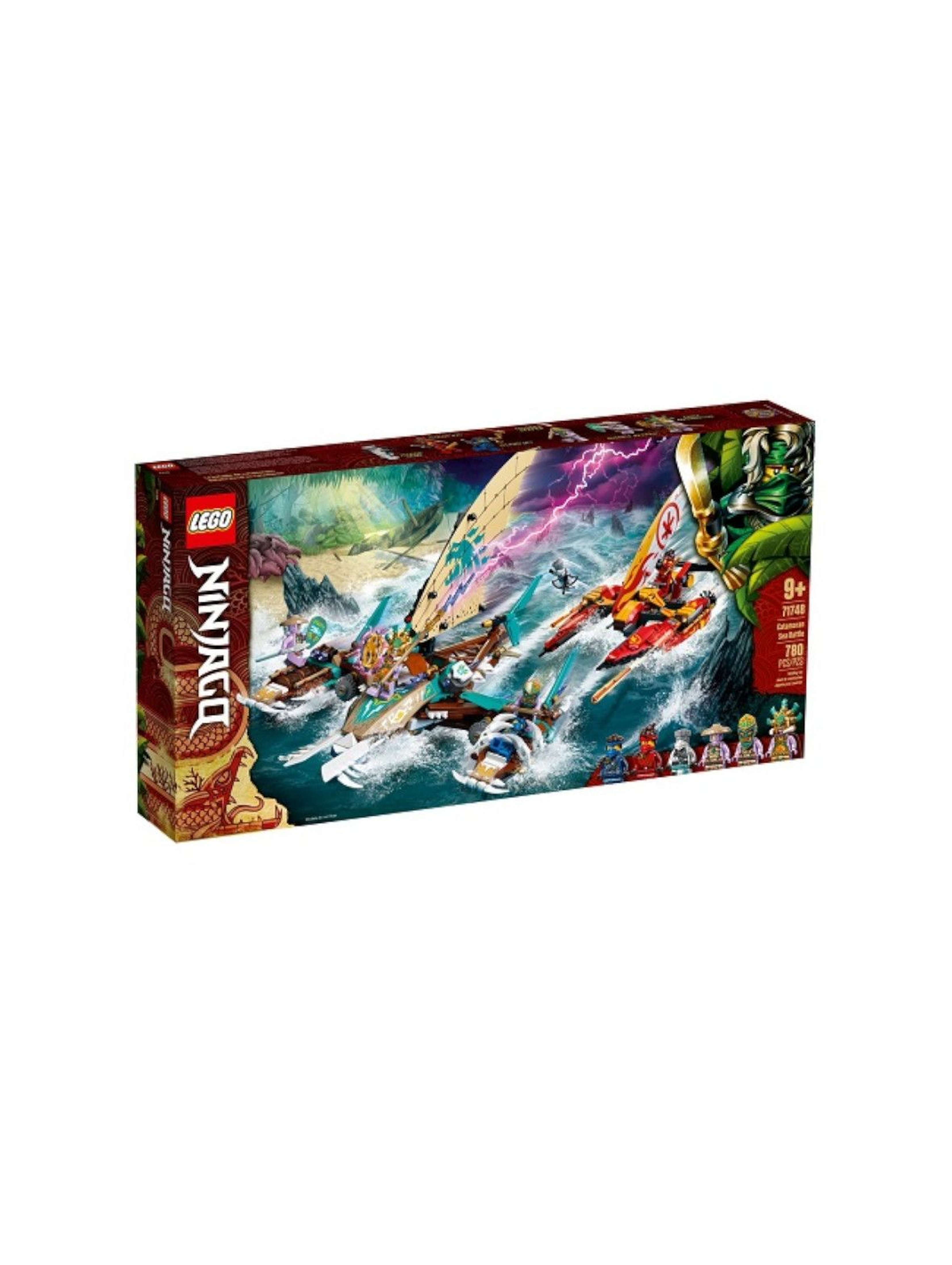 Klocki LEGO Ninjago - Morska bitwa katamaranów - 780 el wiek 9+