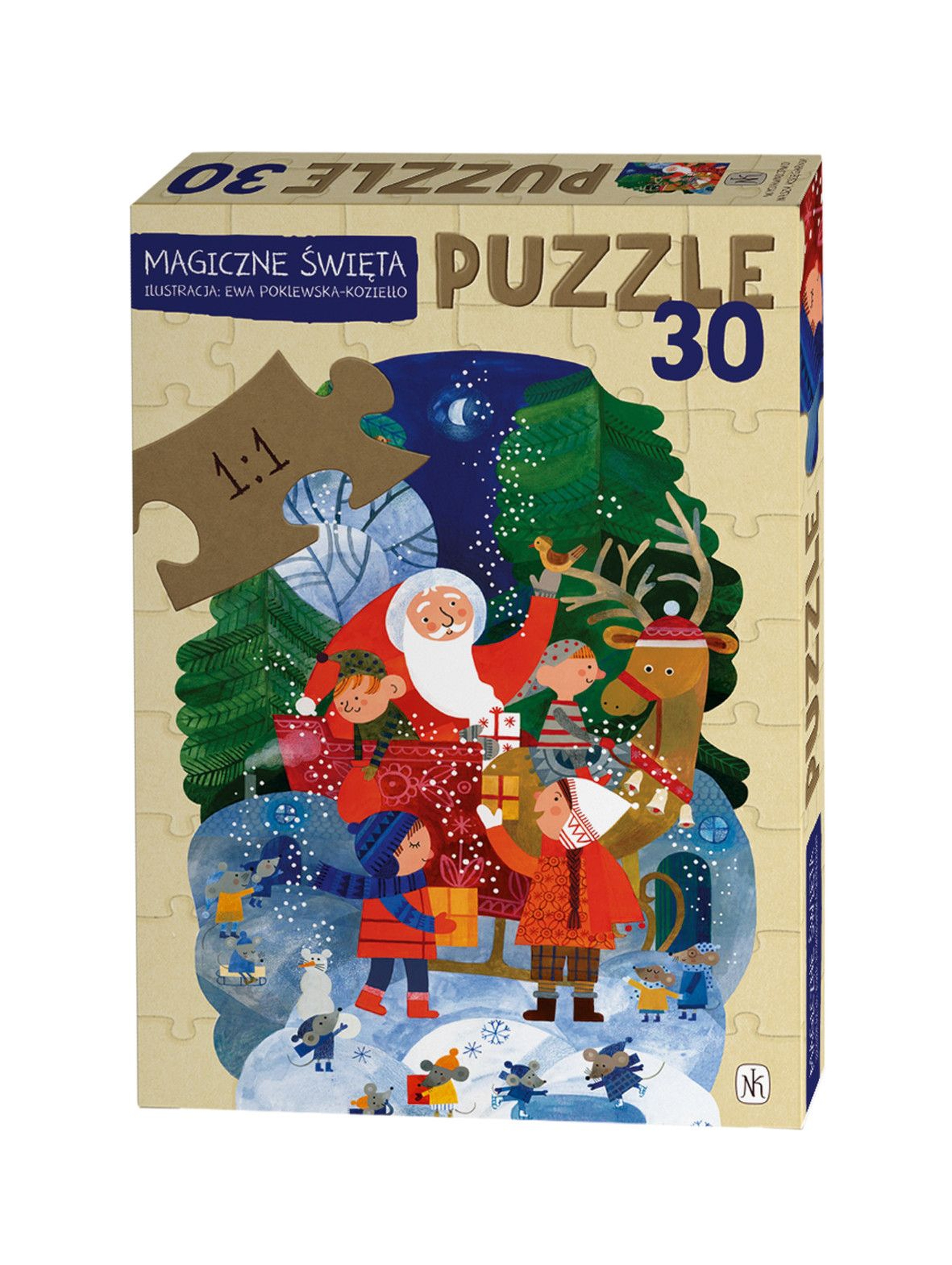 Puzzle- Magiczne Święta