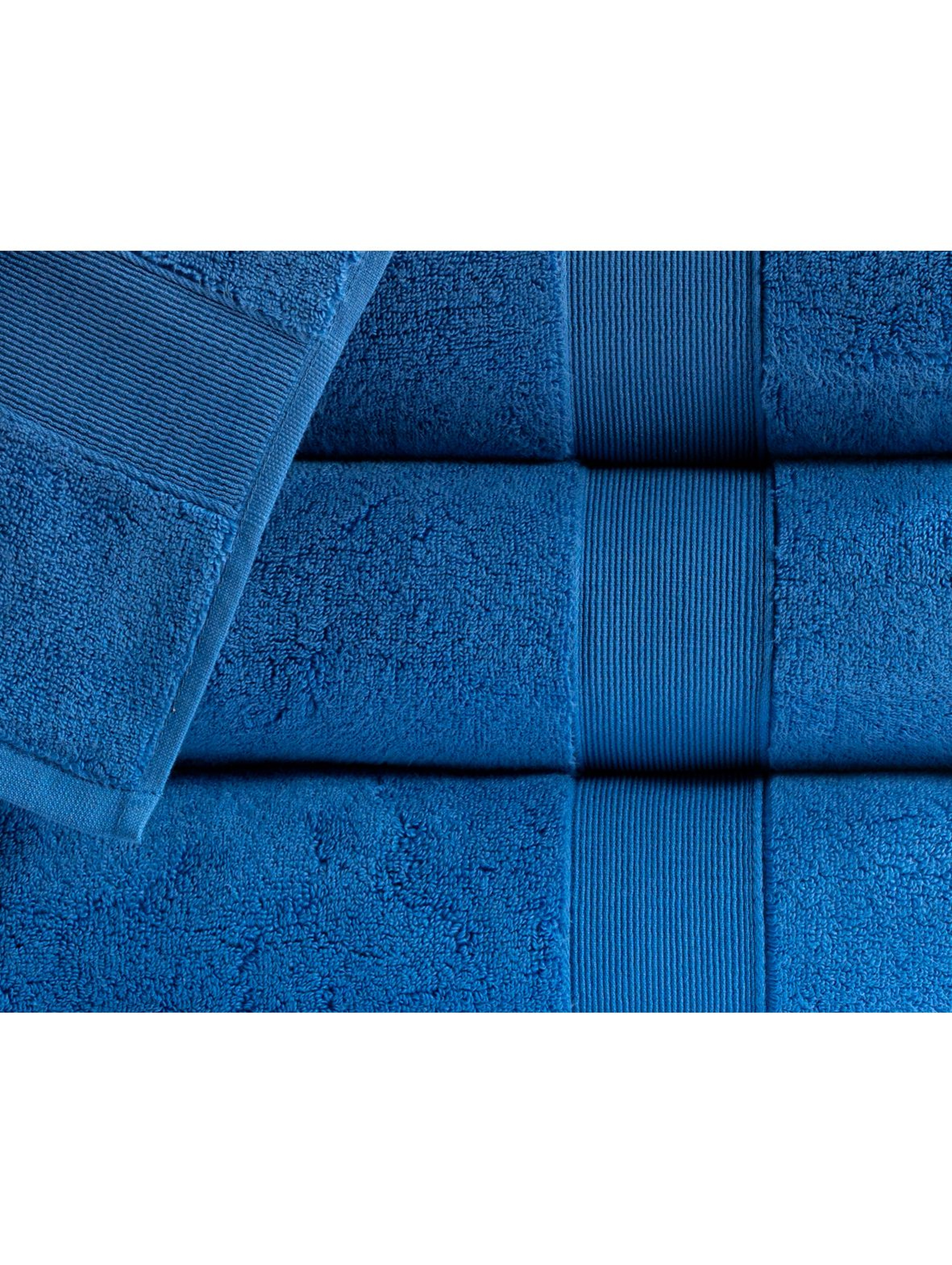 Bawełniany ręcznik ROCCO niebieski 50x90cm