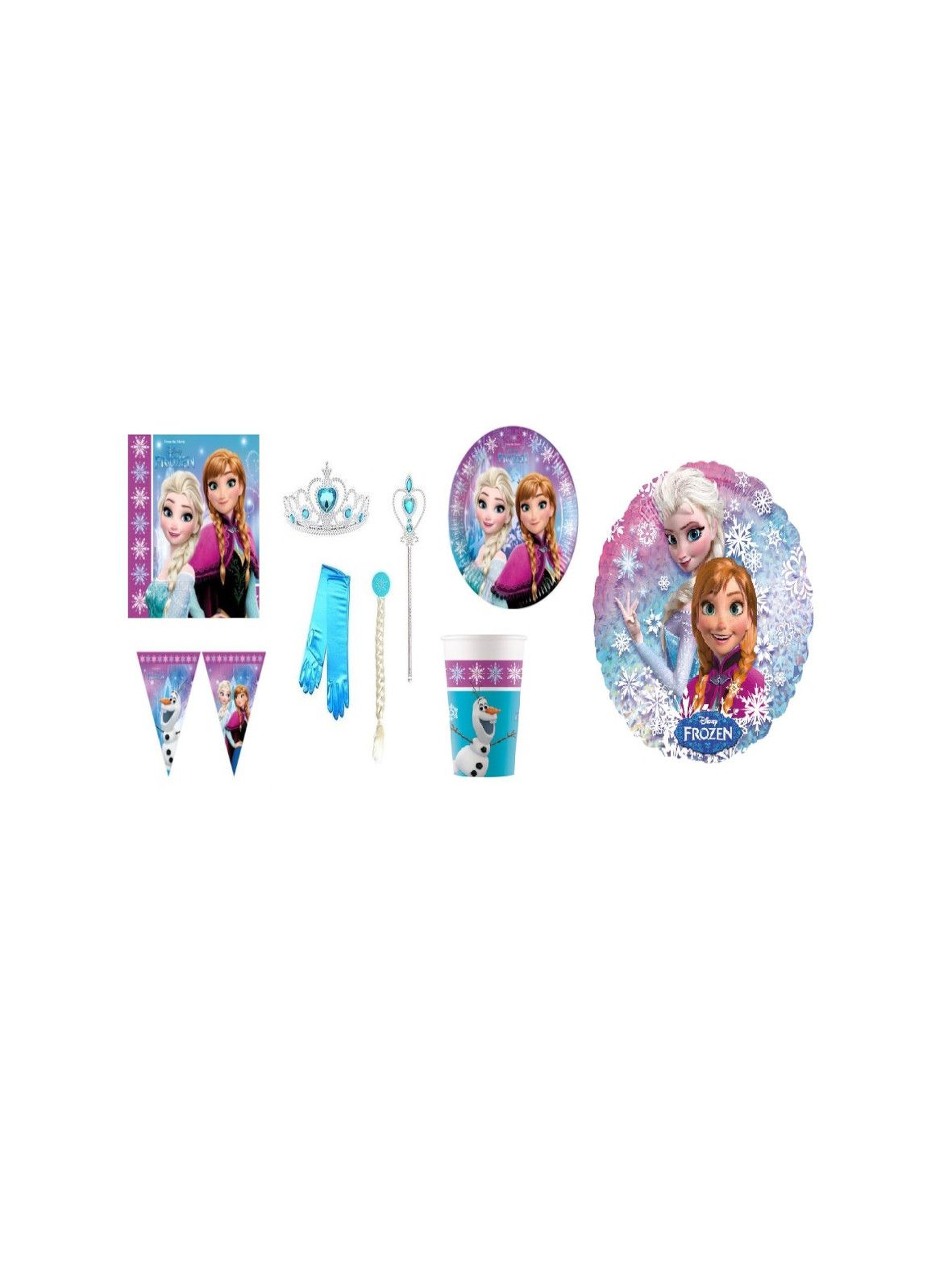 Zestaw urodzinowy Frozen  - 39 elementów