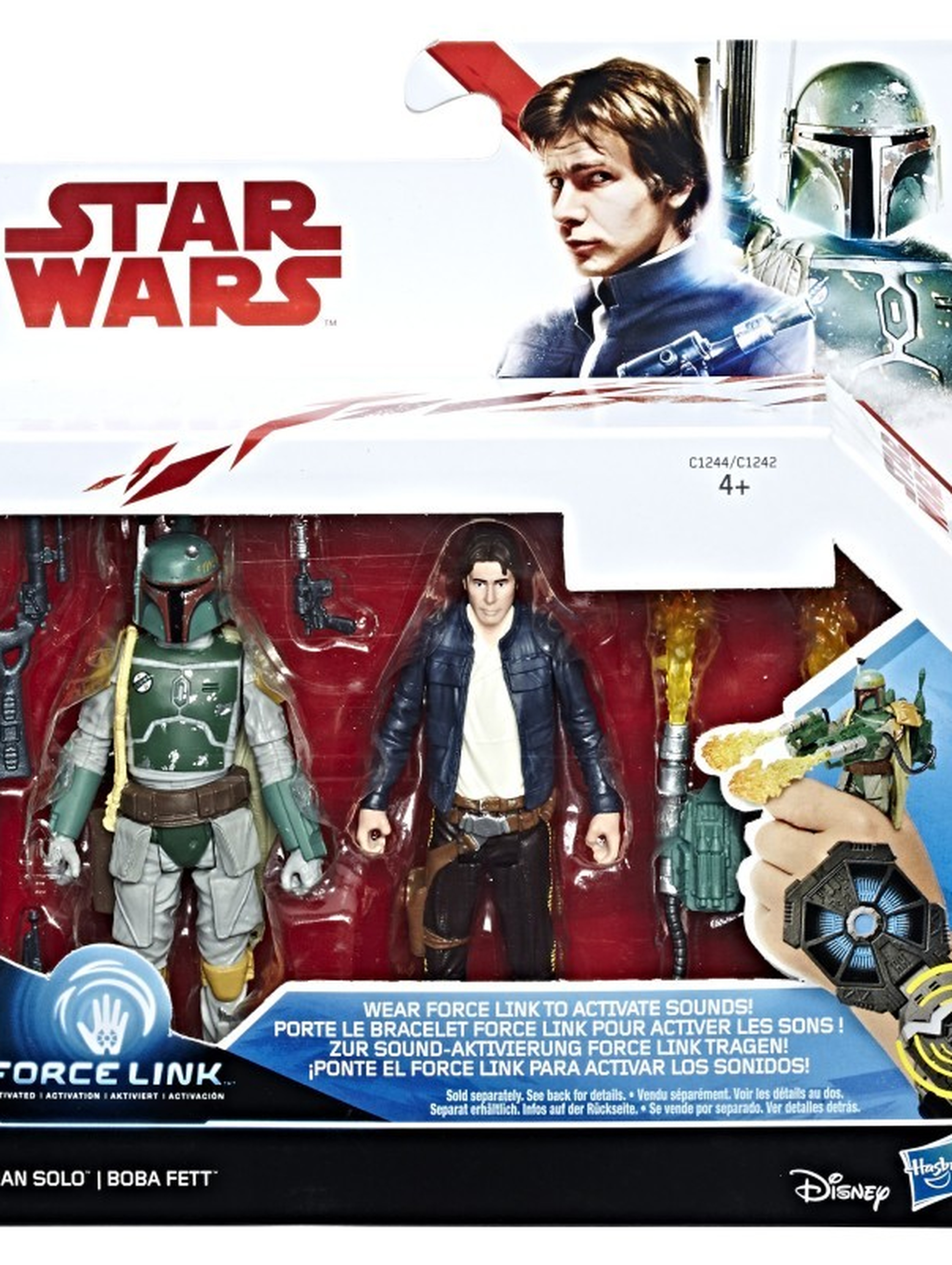 STAR WARS Figurki Deluxe 2pak, Han Solo&Boba Fett