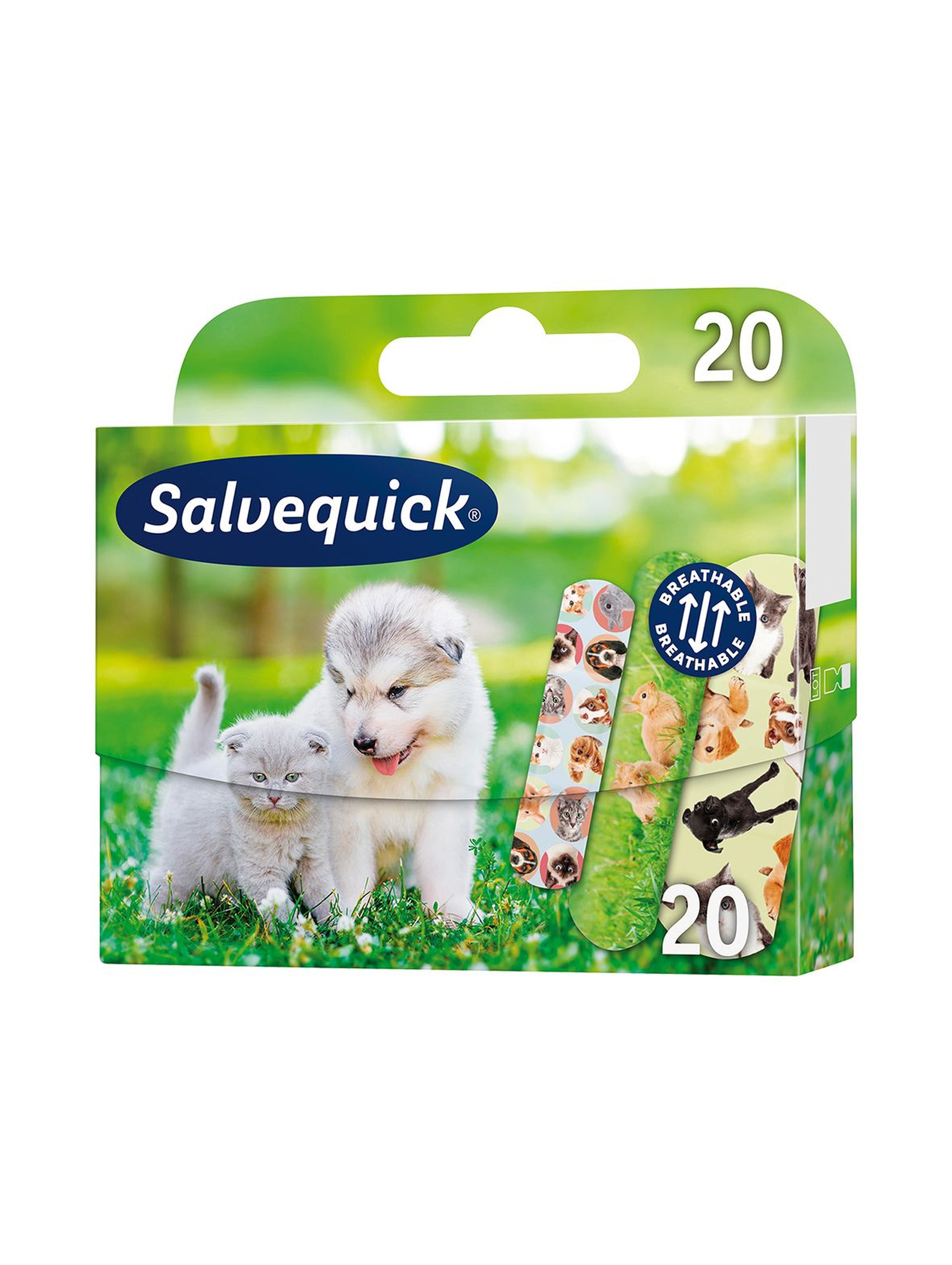 Salvequick KIDS plastry Animals 20 szt.