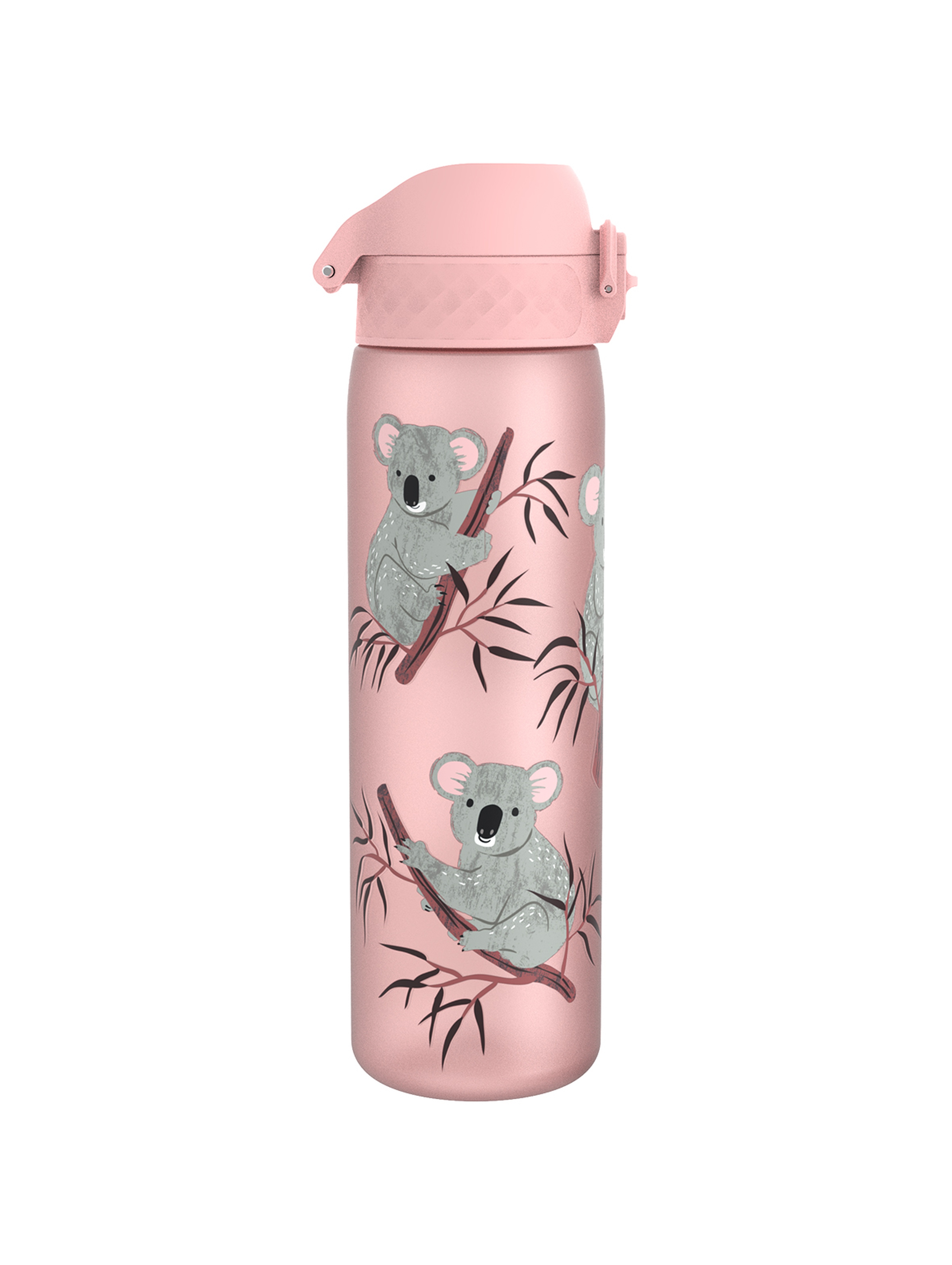 Butelka na wodę ION8 BPA Free Koala 500ml - różowa