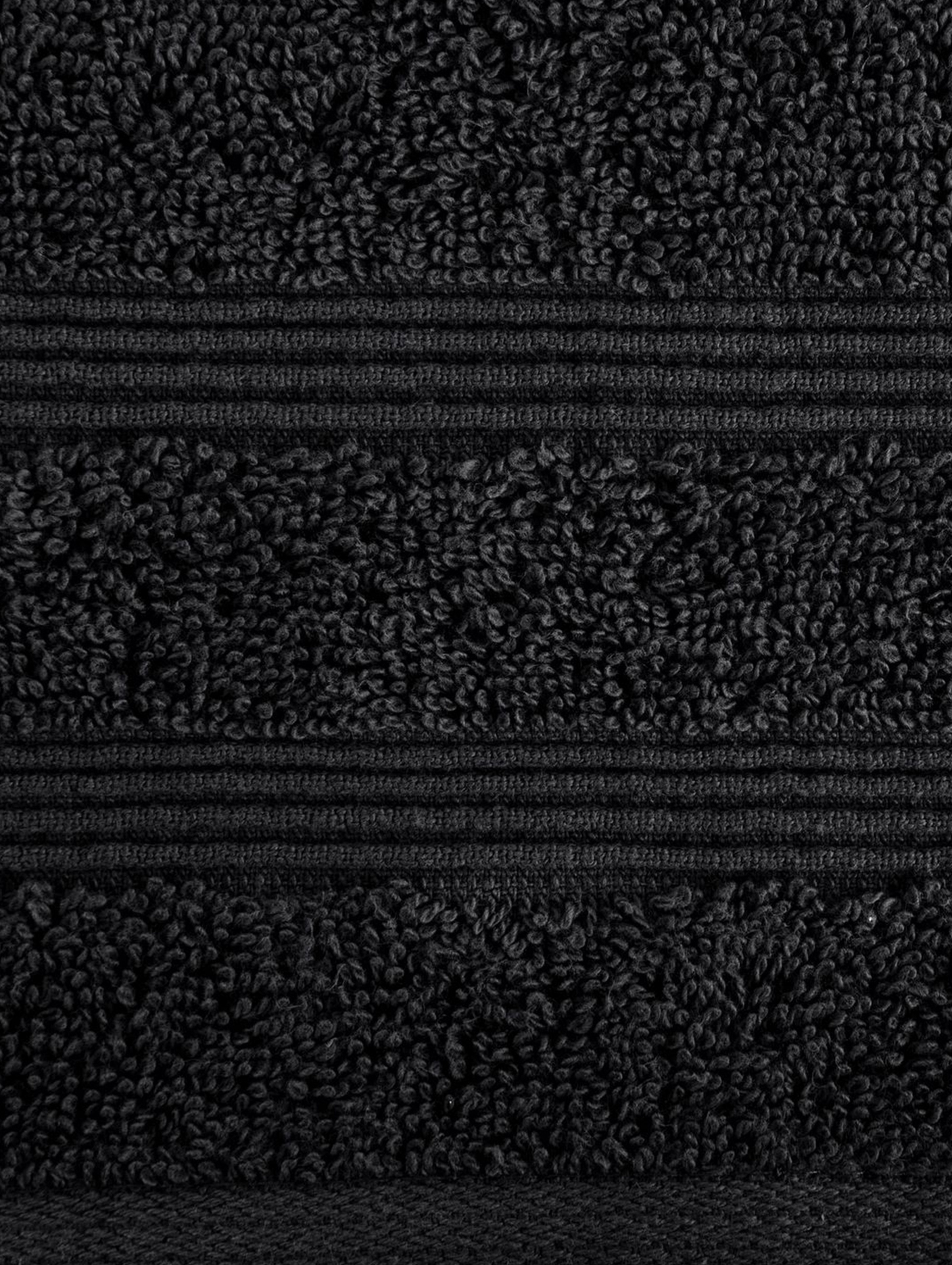 Ręcznik Aline 70x140 cm - czarny