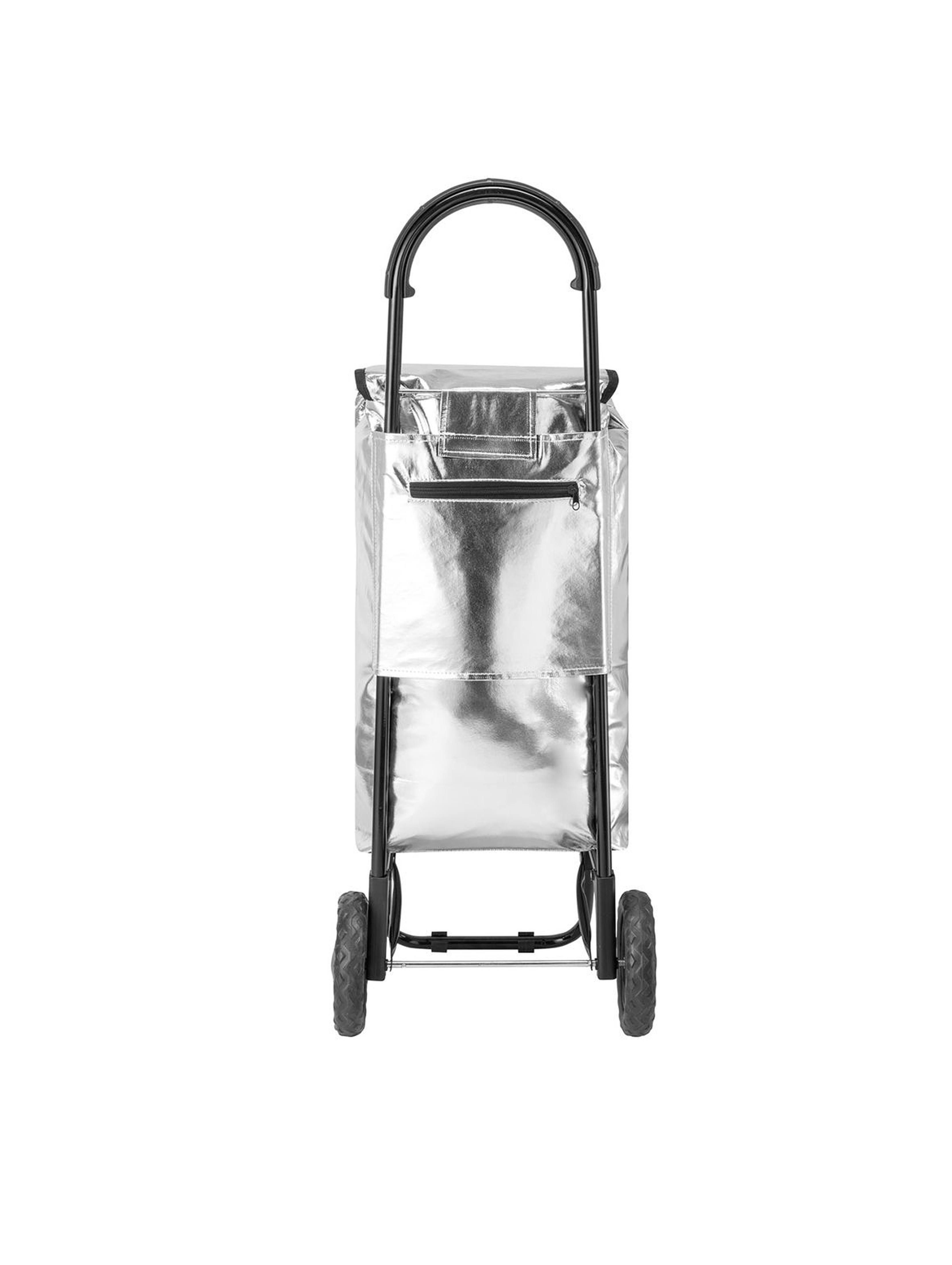 Wózek/torba za zakupy na kółkach Seria Fashion w kolorze srebrnym
