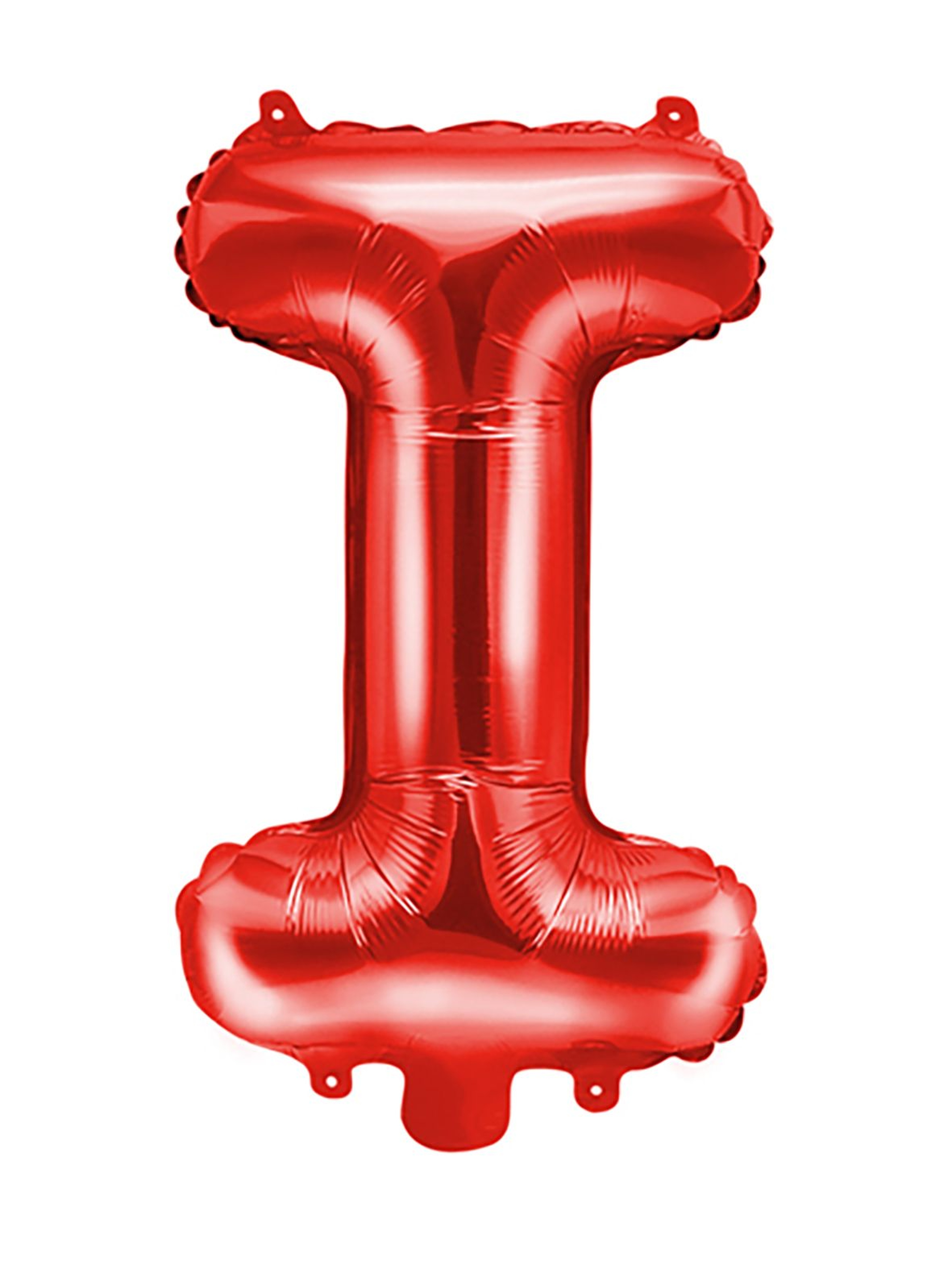 Balon foliowy Litera ''I''  35cm- czerwony