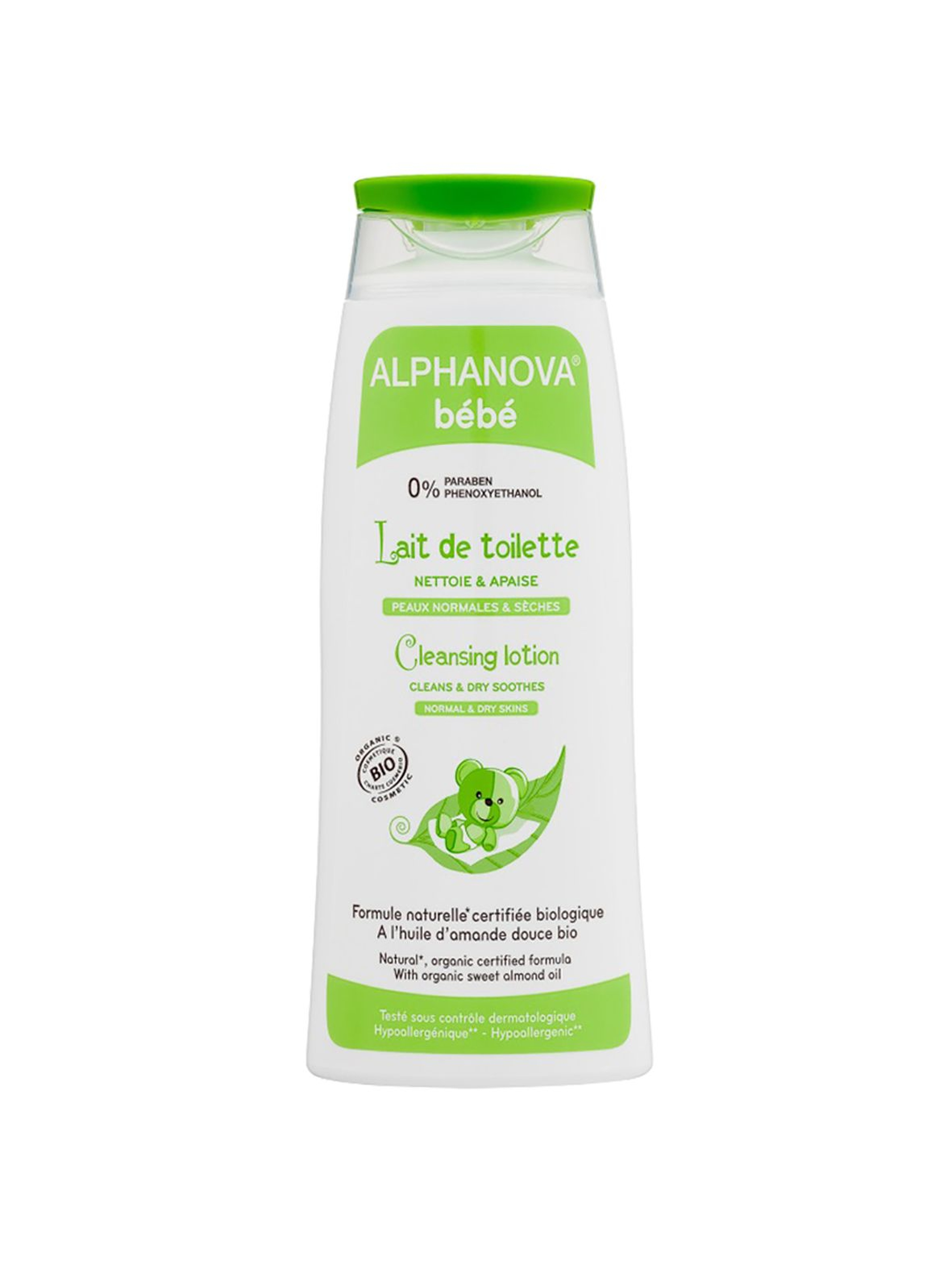 Organiczne mleczko do mycia dla dzieci Alphanova - 200ml