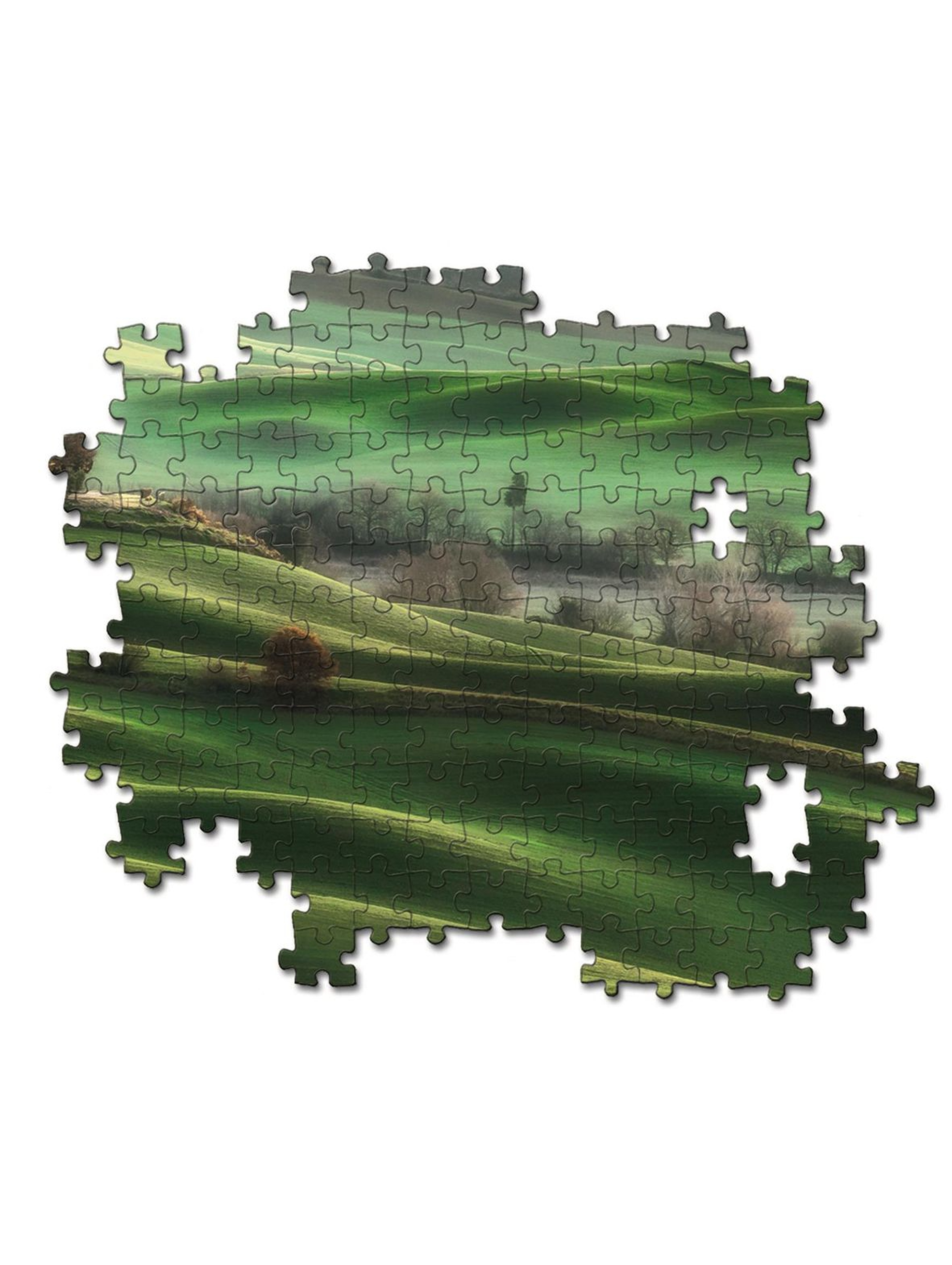 Puzzle Wzgórza Toskanii - 500  elementów