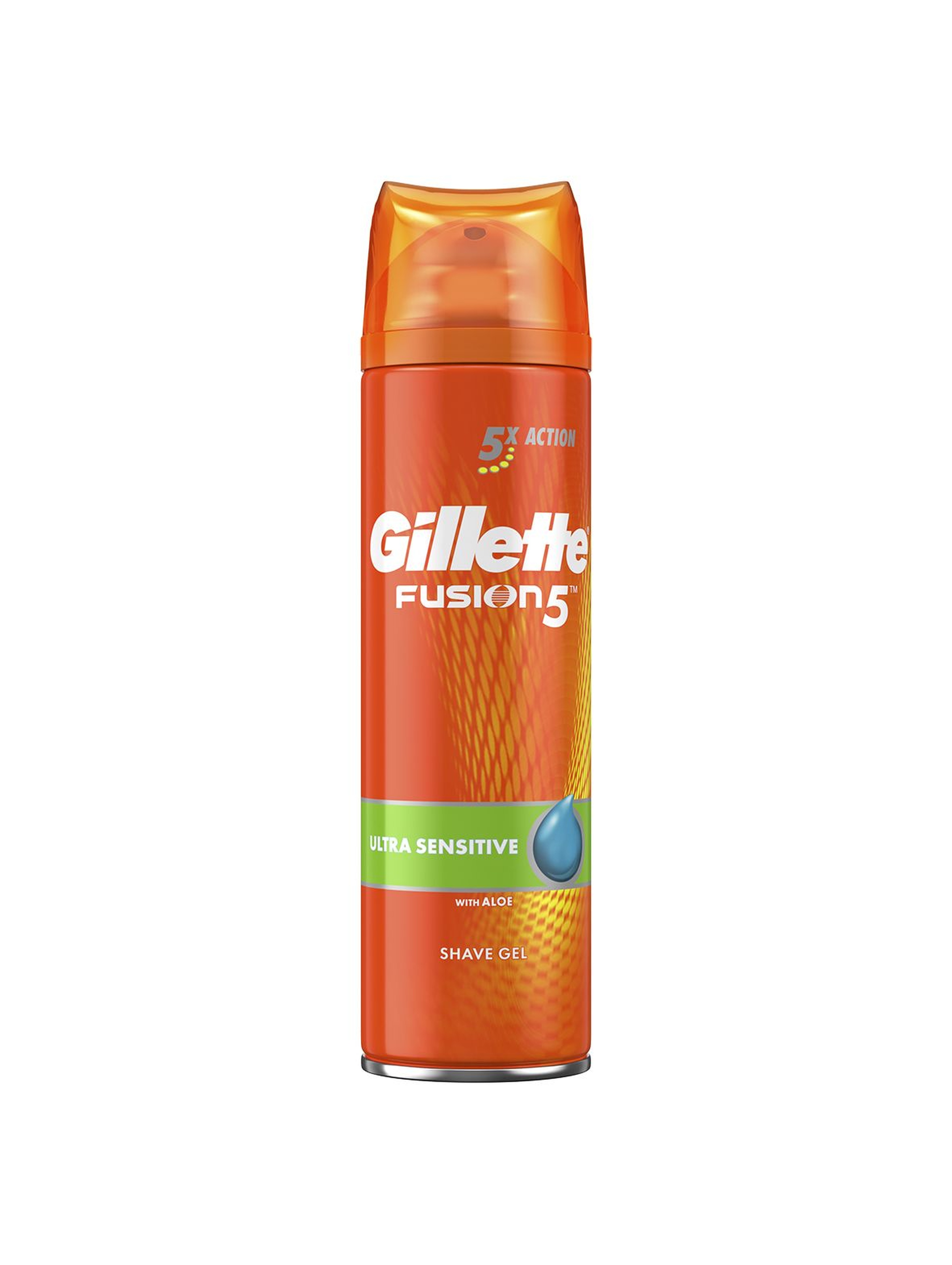 Gillette Fusion5 Żel do golenia do skóry wrażliwej 200 ml