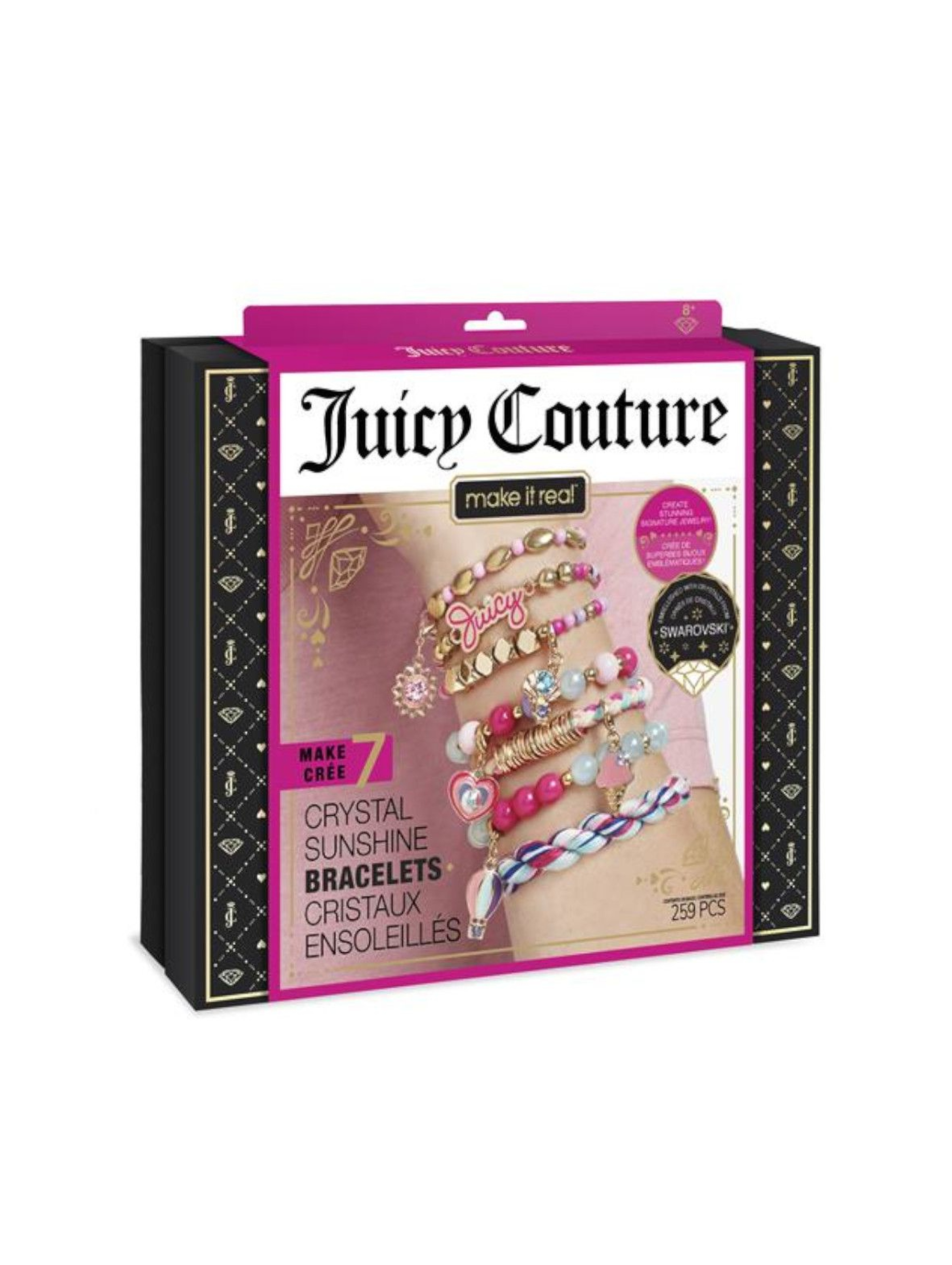 Zestaw do tworzenia bransoletek - Juicy Couture x Swarovski wiek 8+
