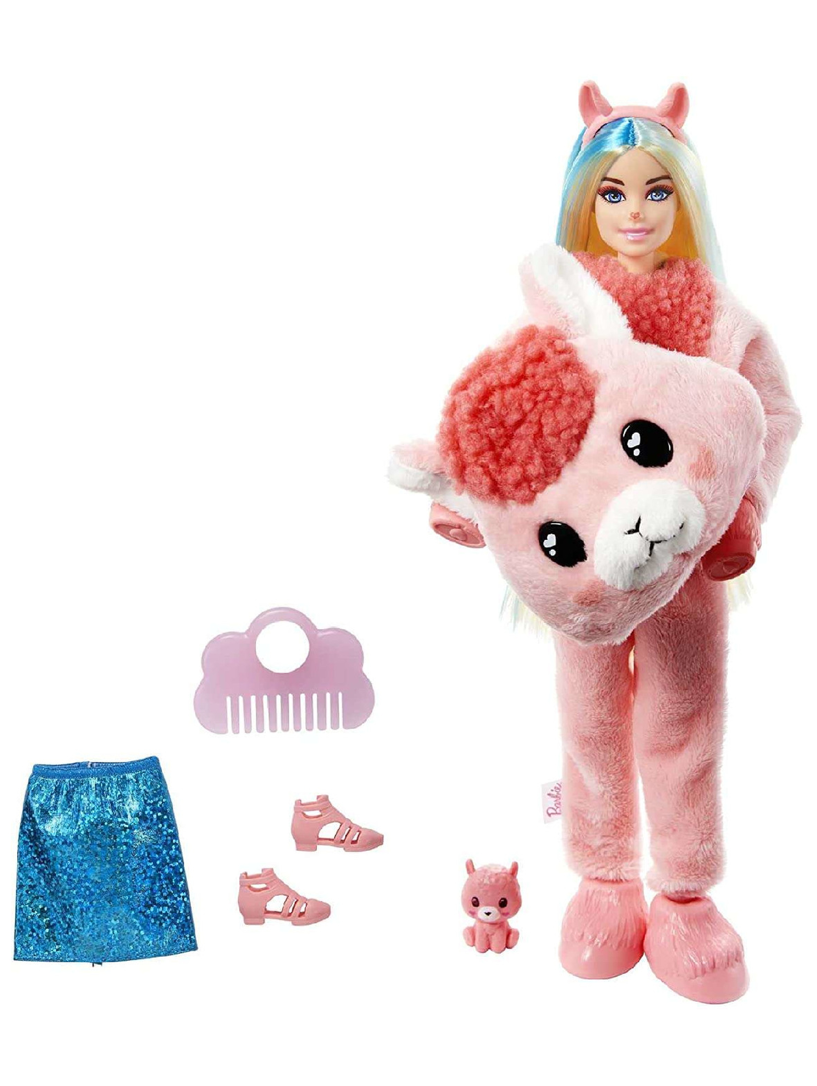 Barbie Cutie Reveal Lalka niespodzianka Lama seria 2