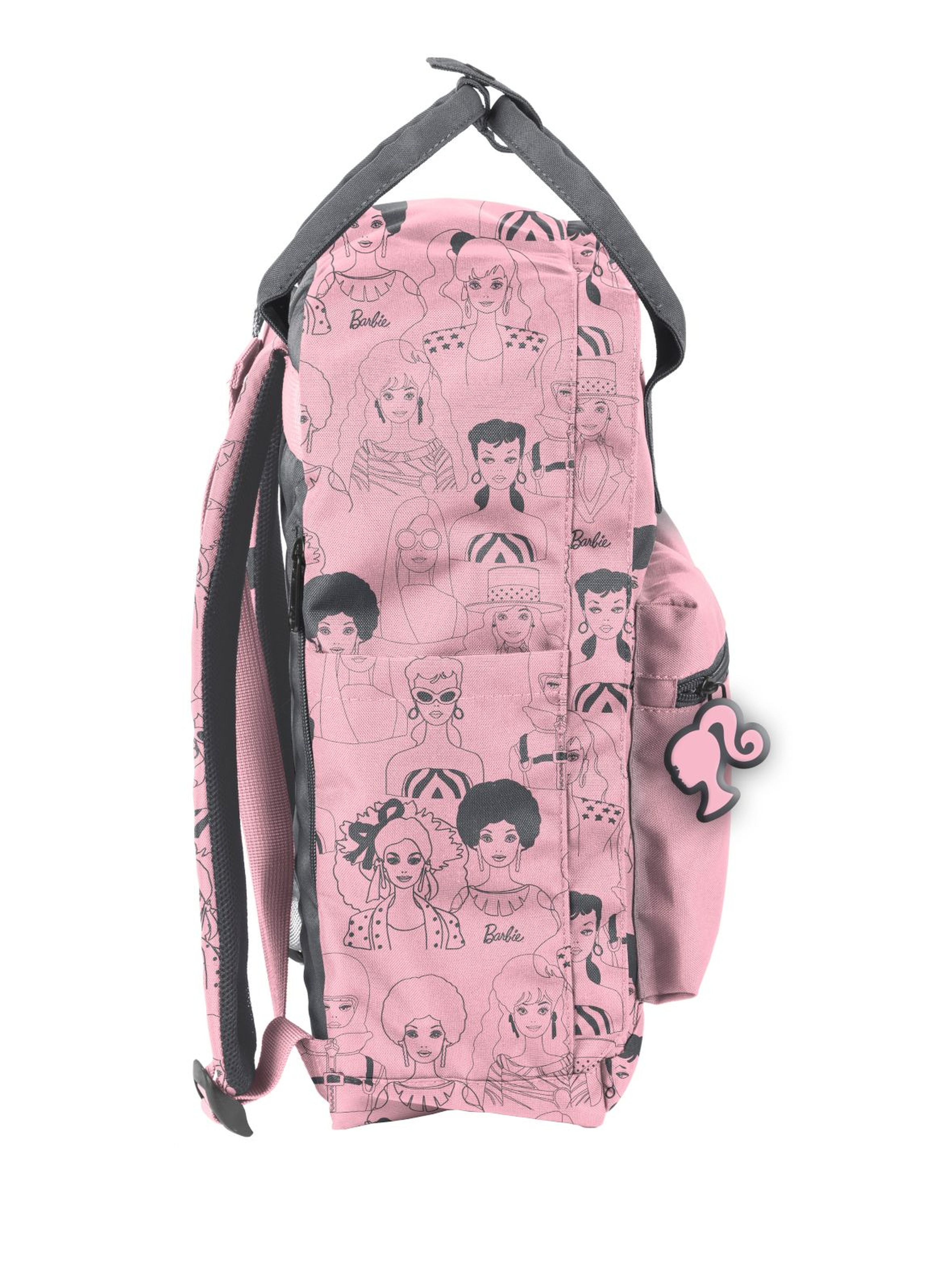 Plecak szkolny młodzieżowy Barbie różowy
