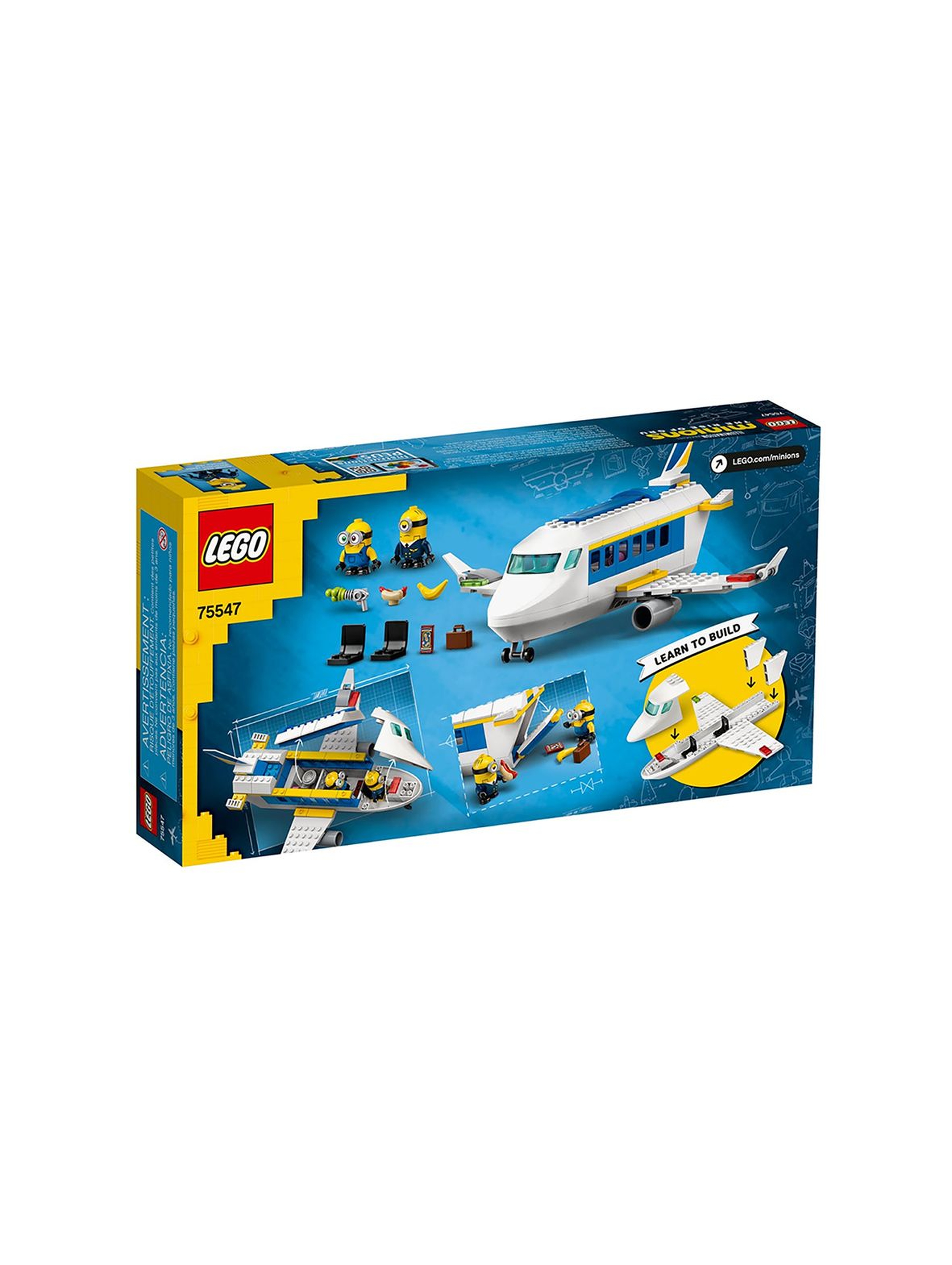 Klocki LEGO® Minions Nauka pilotażu Minionka 75547 wiek 4+