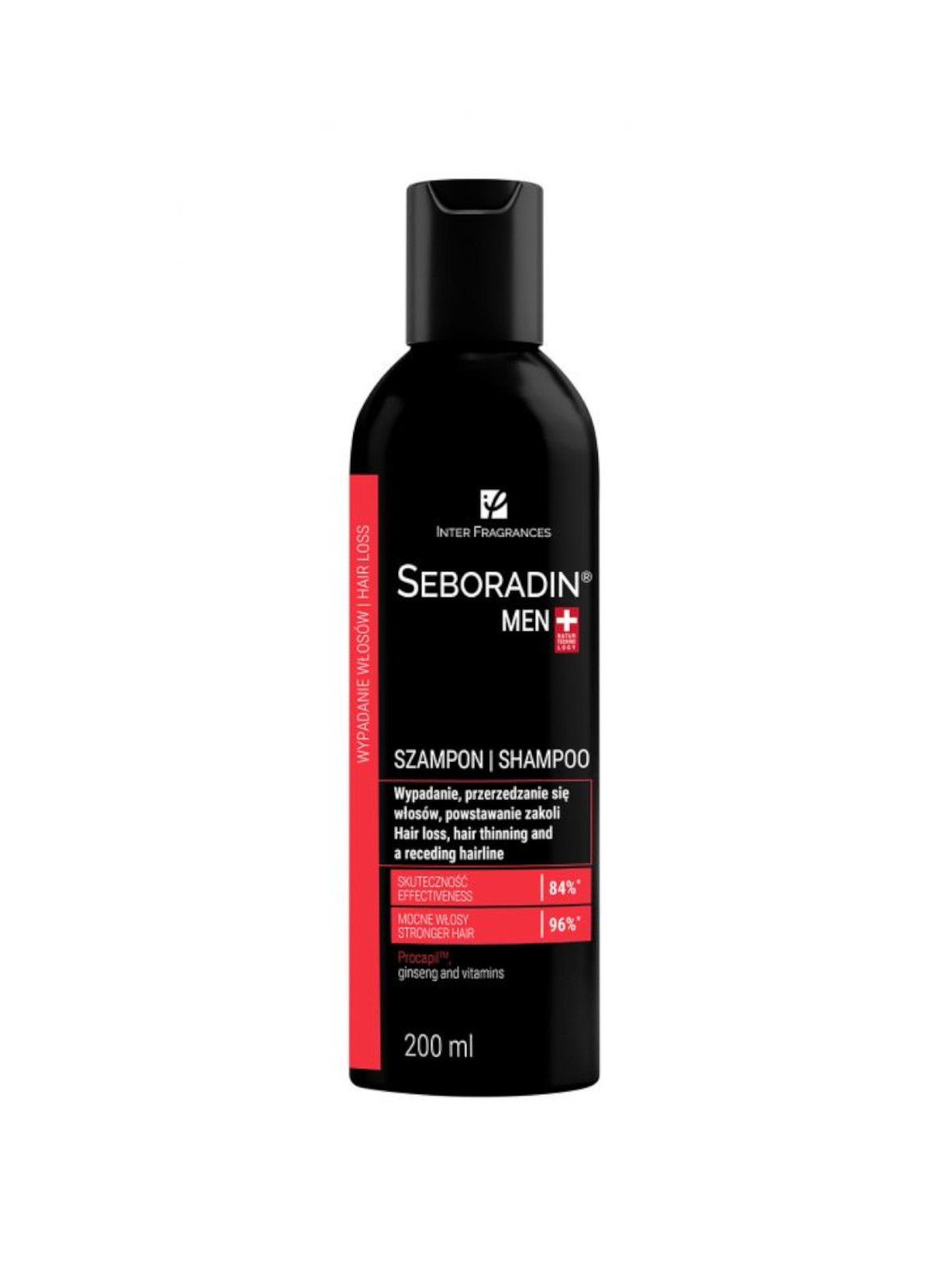 Seboradin Men zestaw (szampon+ampułki Men+szampon-żel 2w1 w prezencie)